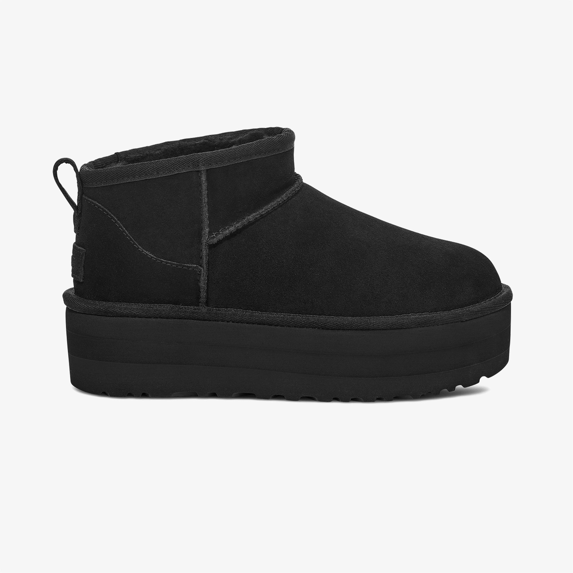 UGG Classic Ultra Mini Platform Kadın Siyah Bot