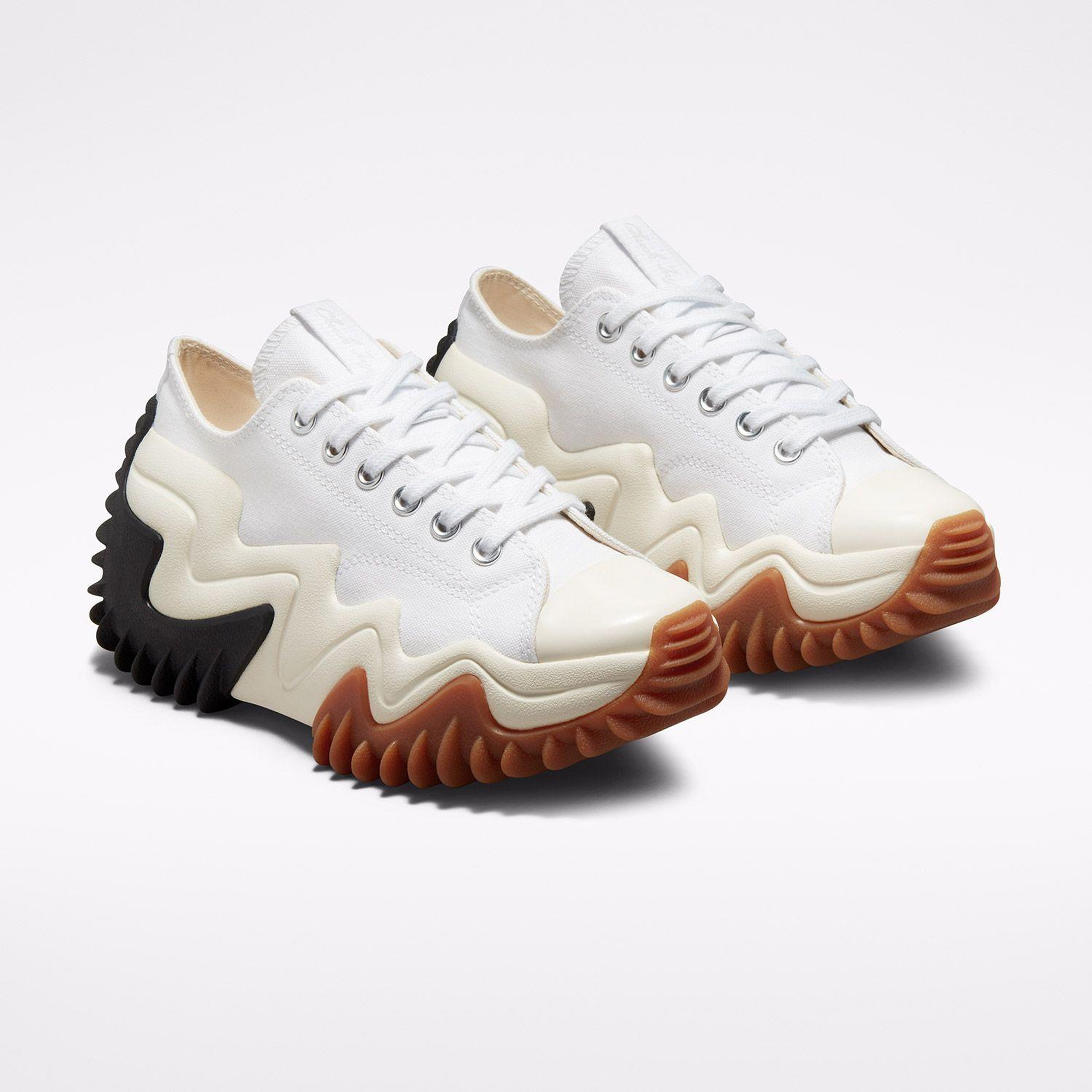 Converse Run Star Motion Canvas Platform Unisex Beyaz Sneaker