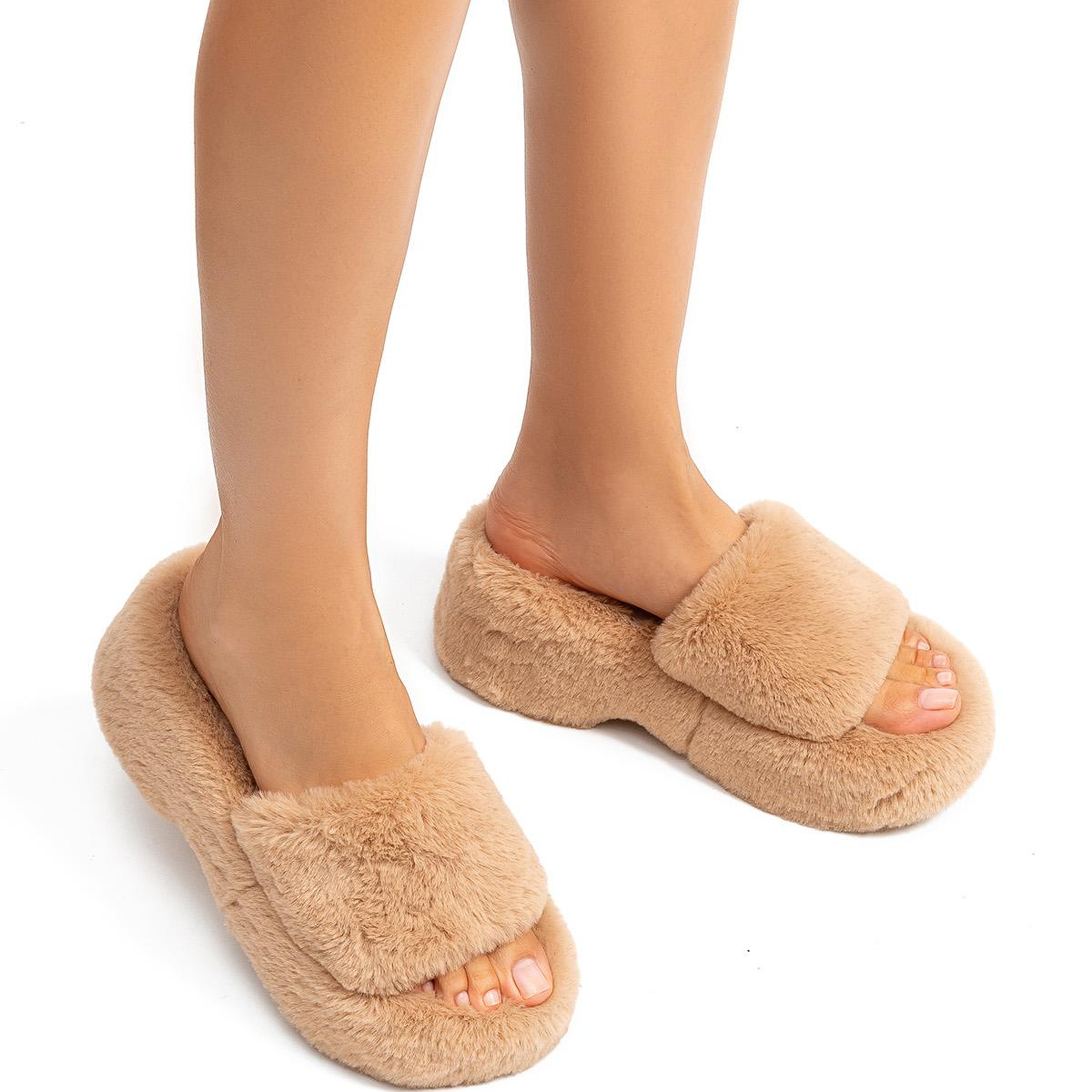 Lili Kadın Ev Terliği Kahverengi 36/40