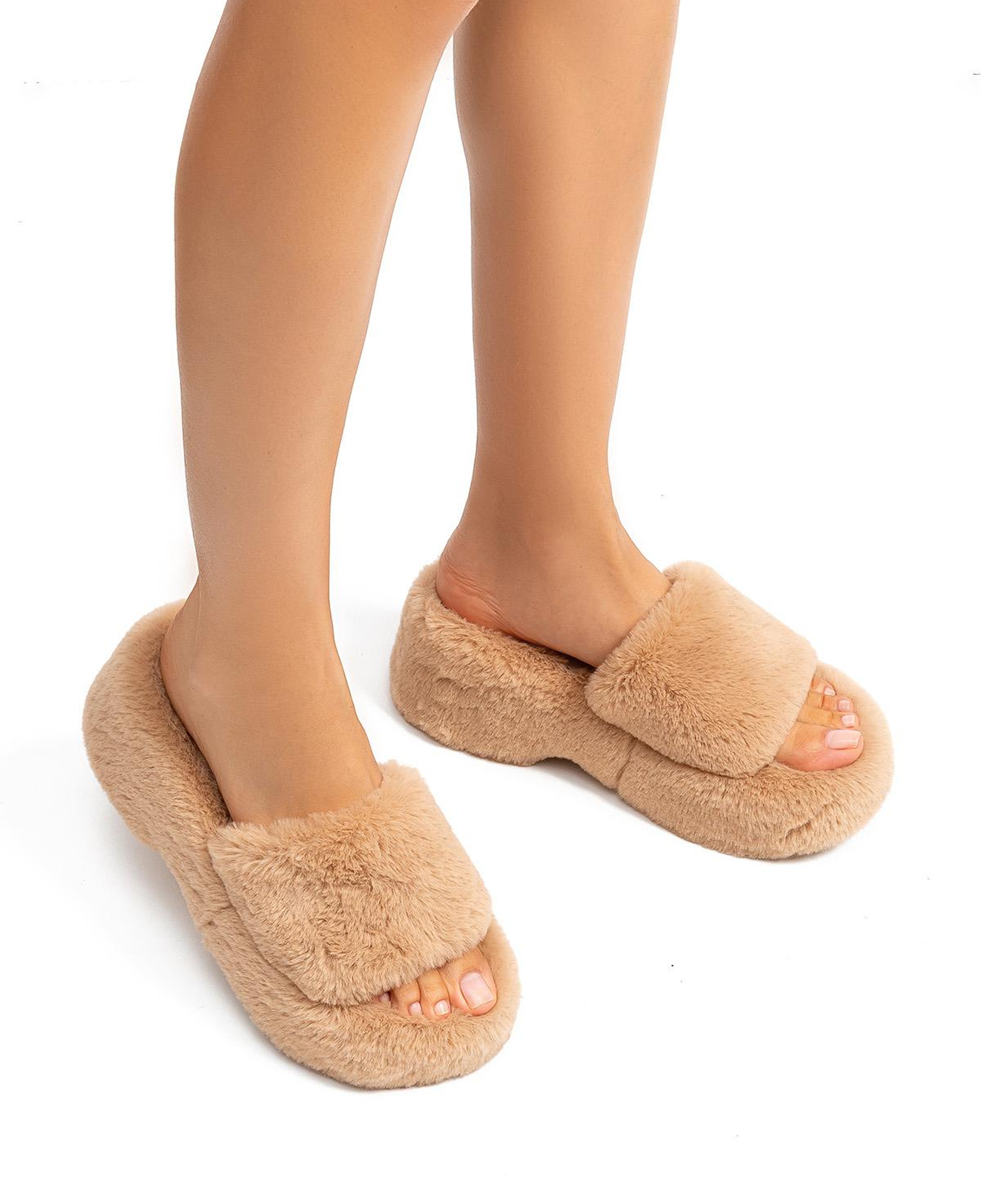 Lili Kadın Ev Terliği Kahverengi 36/40