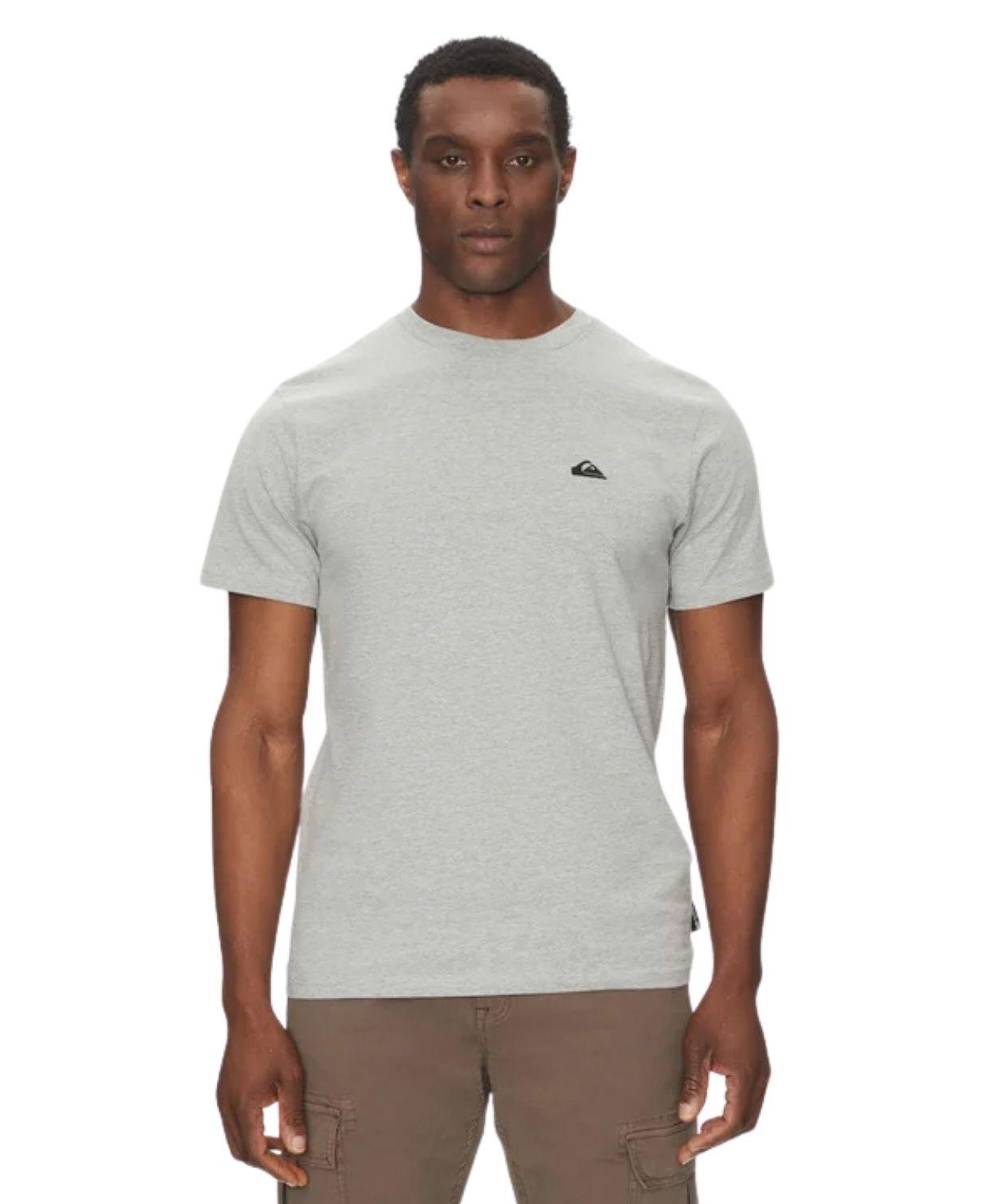 Quiksilver Basic Young Erkek Gri Tişört