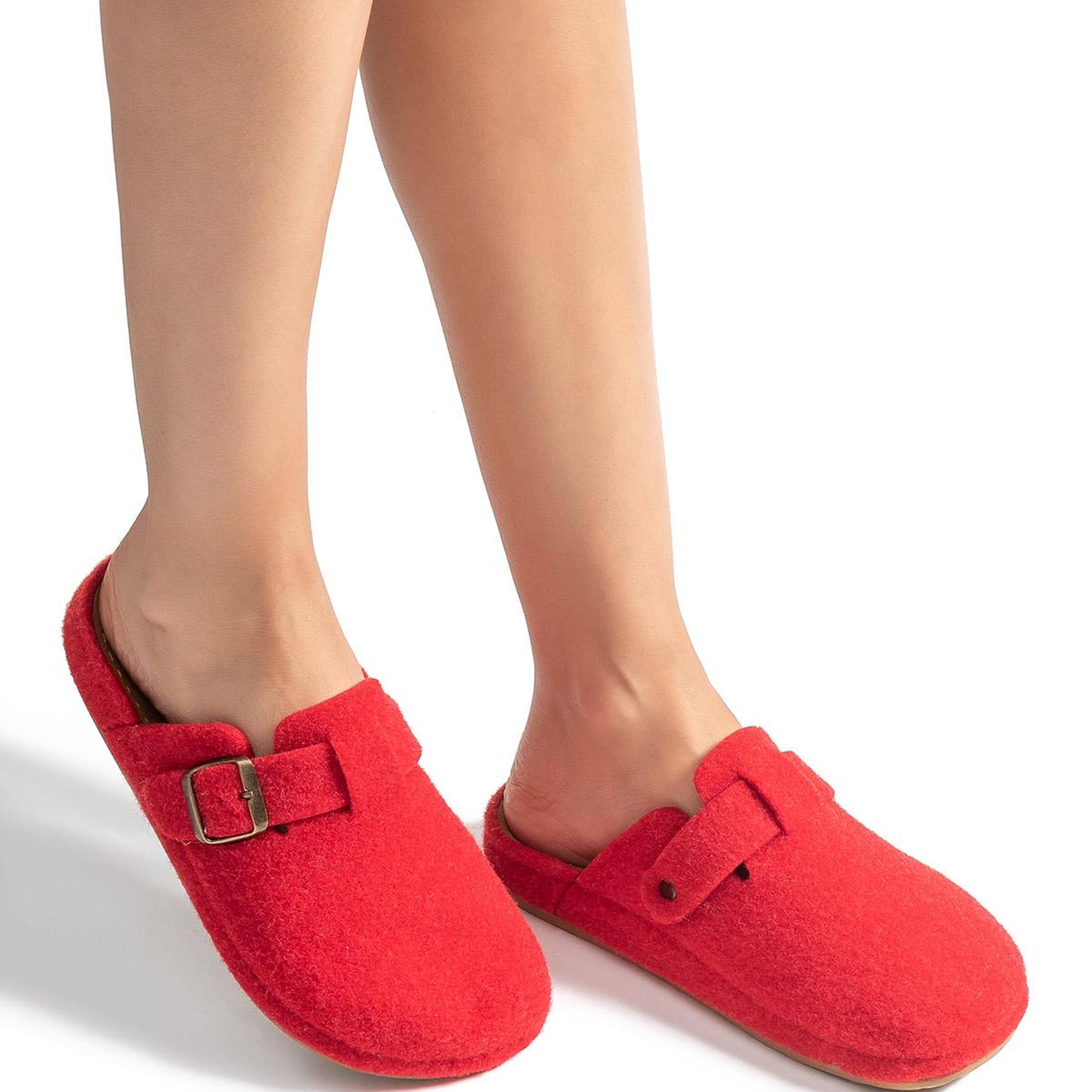 Tuana Kadın,Garson Boy Ev Terliği Kırmızı 36/40