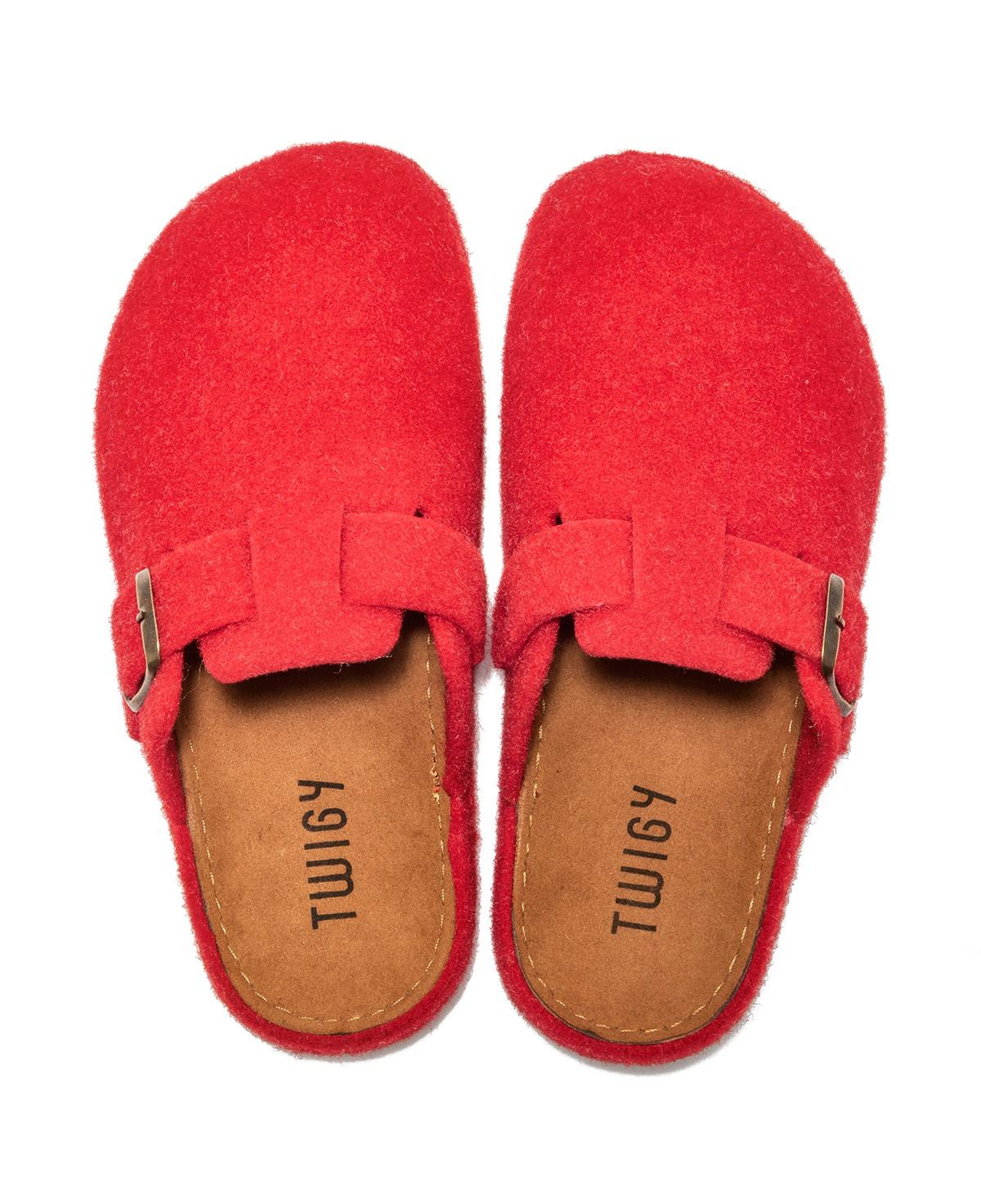 Tuana Kadın,Garson Boy Ev Terliği Kırmızı 36/40