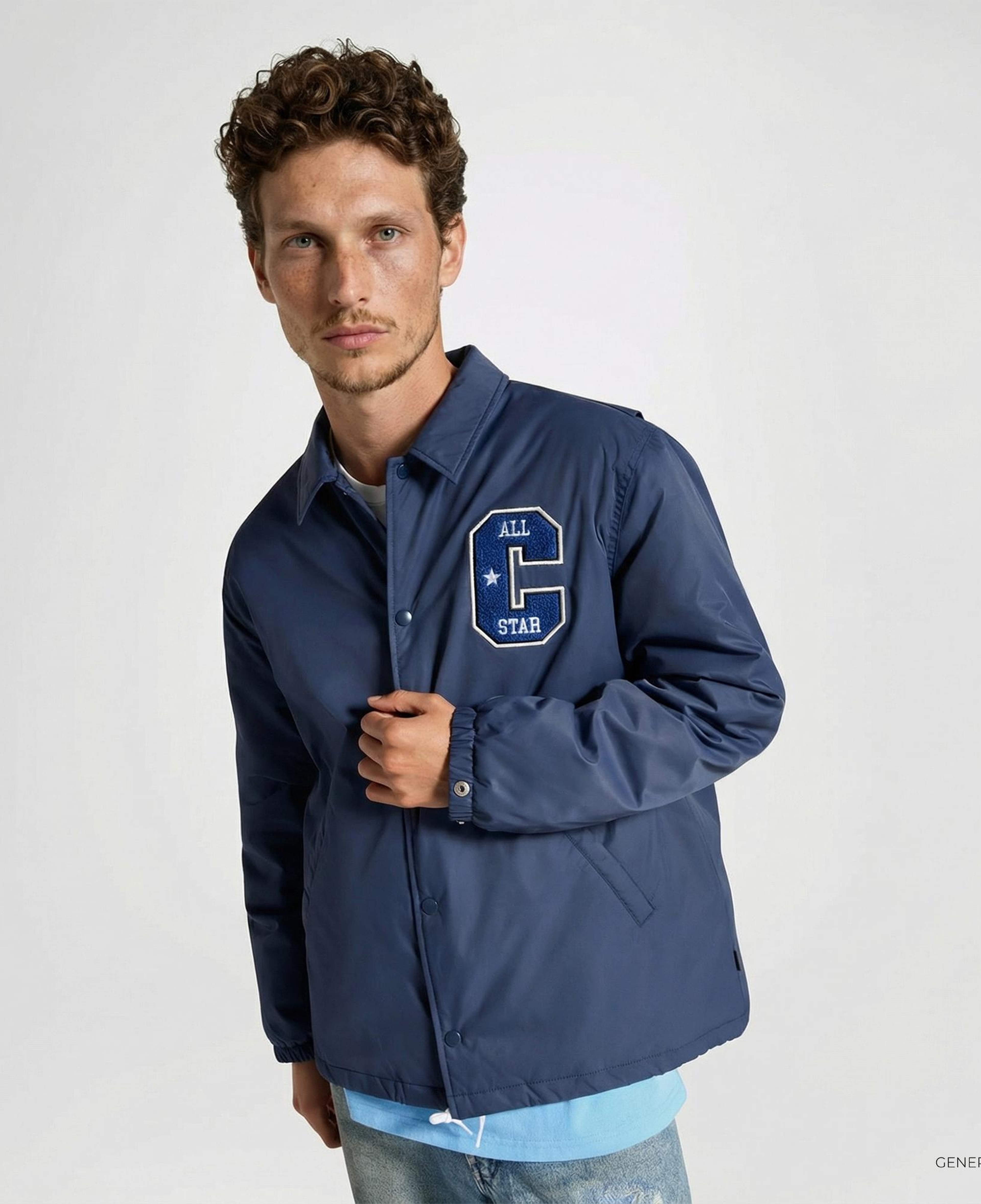 Converse Erkek Lacivert Yağmurluk