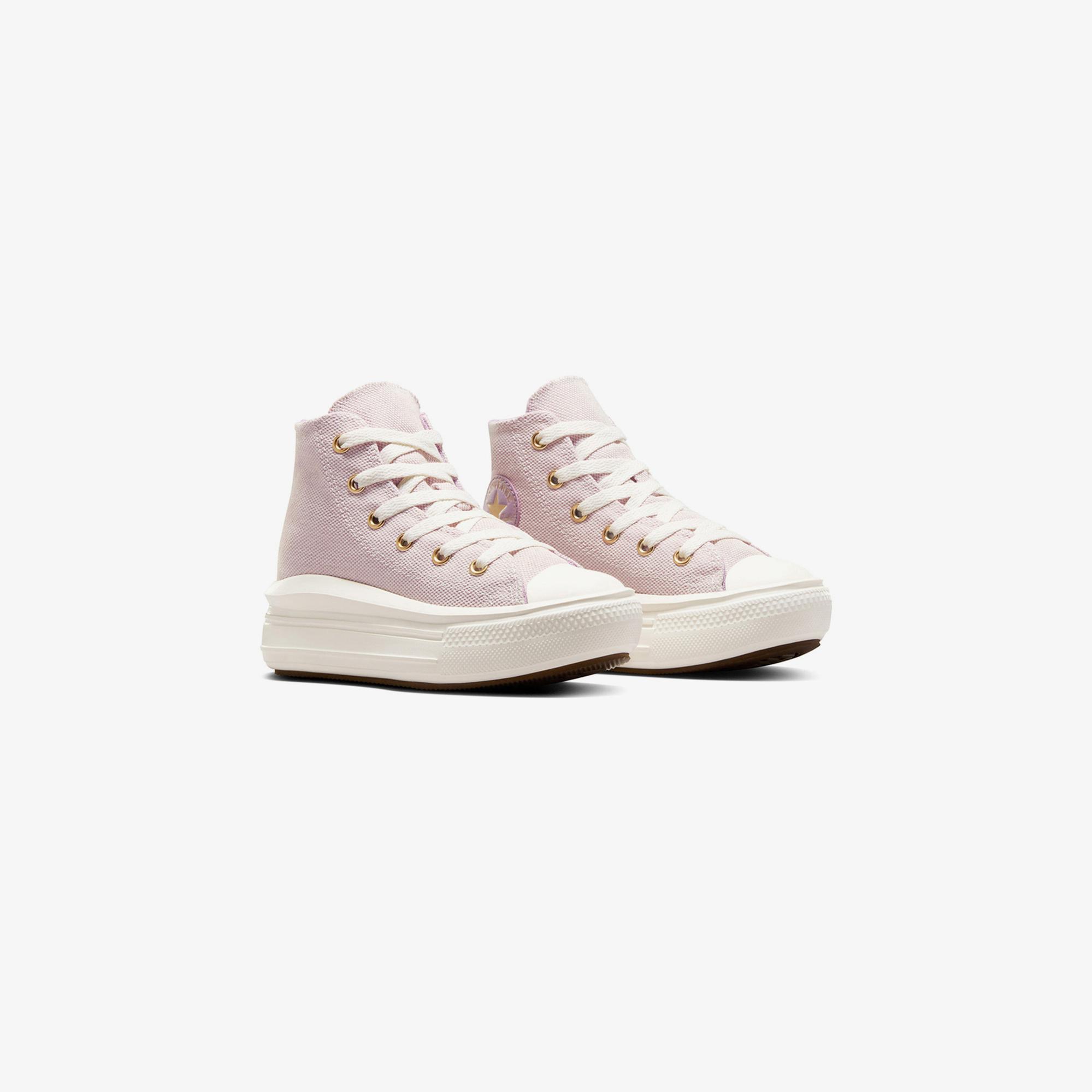 Converse Chuck Taylor All Star Move Platform Çocuk Pembe Platform Sneaker