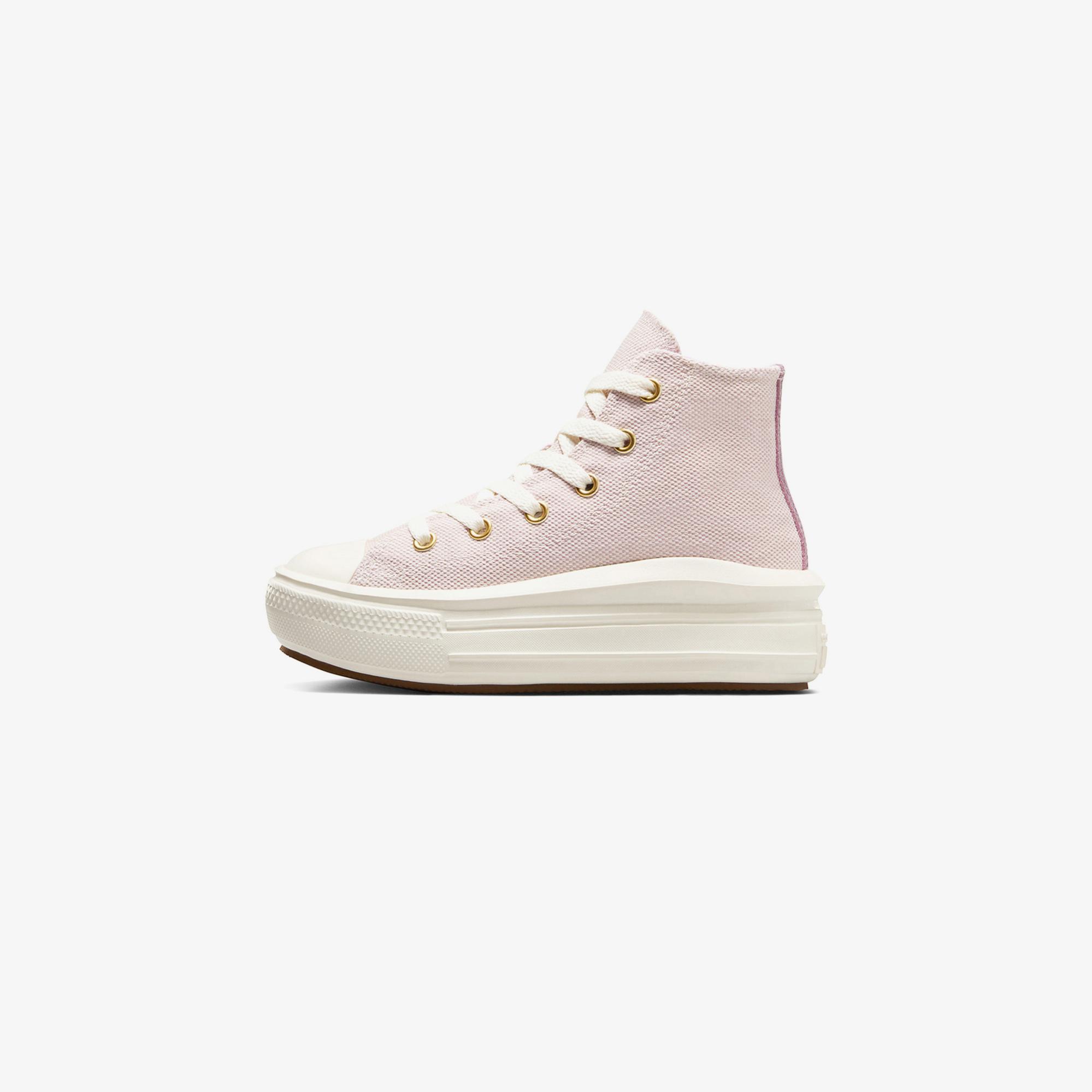 Converse Chuck Taylor All Star Move Platform Çocuk Pembe Platform Sneaker