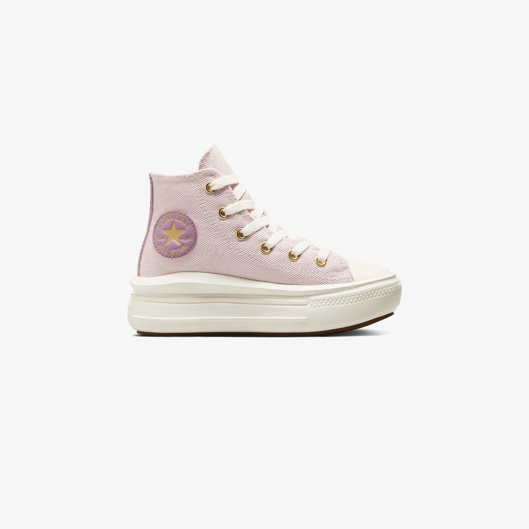 Converse Chuck Taylor All Star Move Platform Çocuk Pembe Platform Sneaker