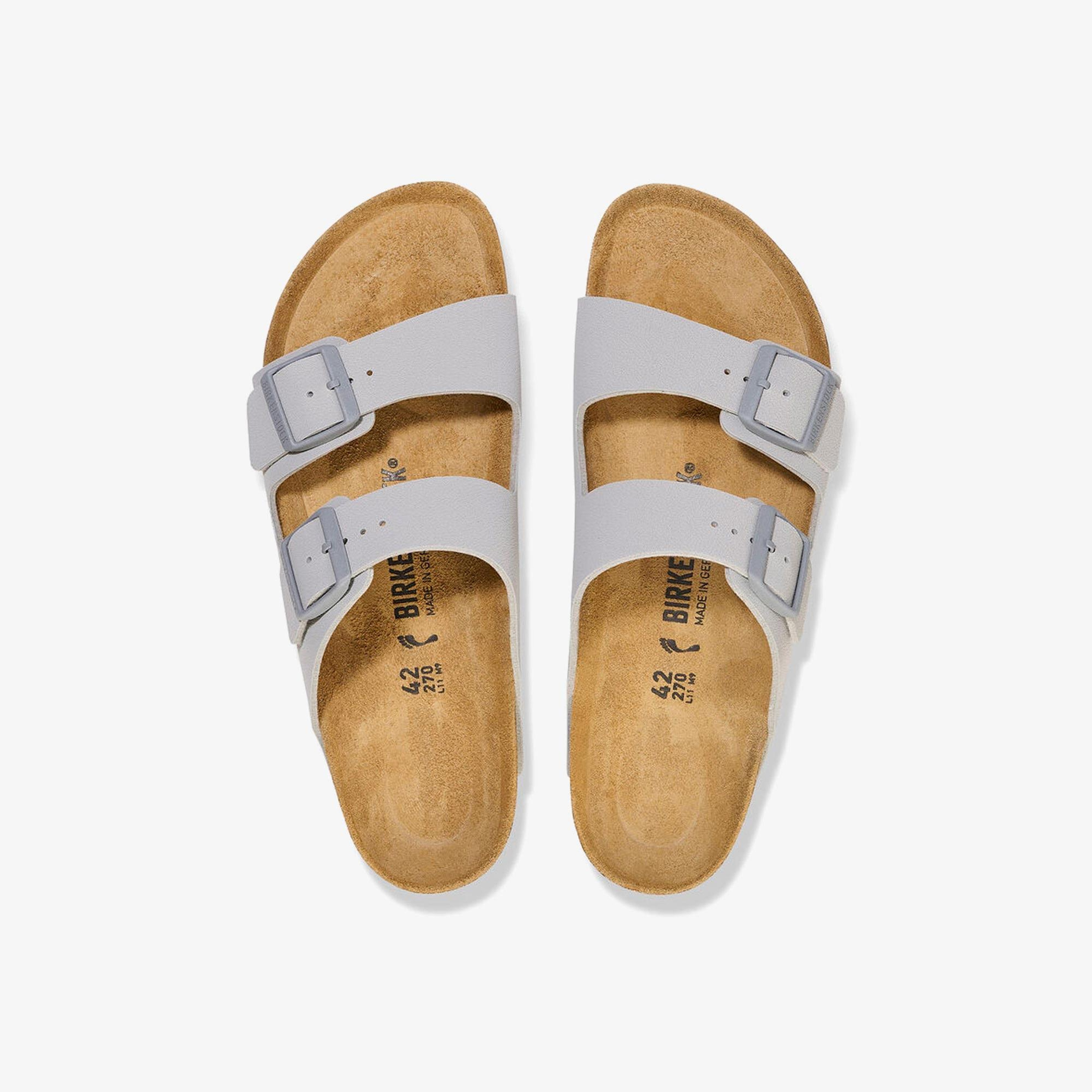 Birkenstock Arizona Bf Kadın Gri Terlik