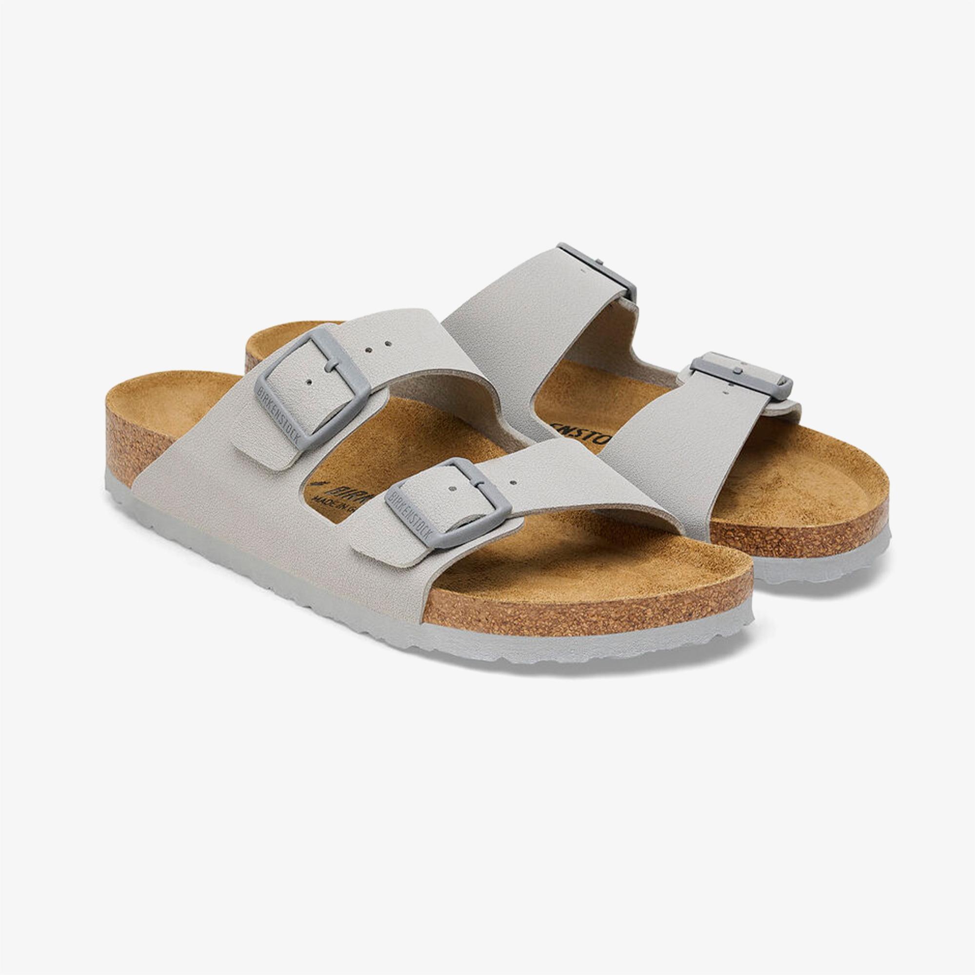 Birkenstock Arizona Bf Kadın Gri Terlik