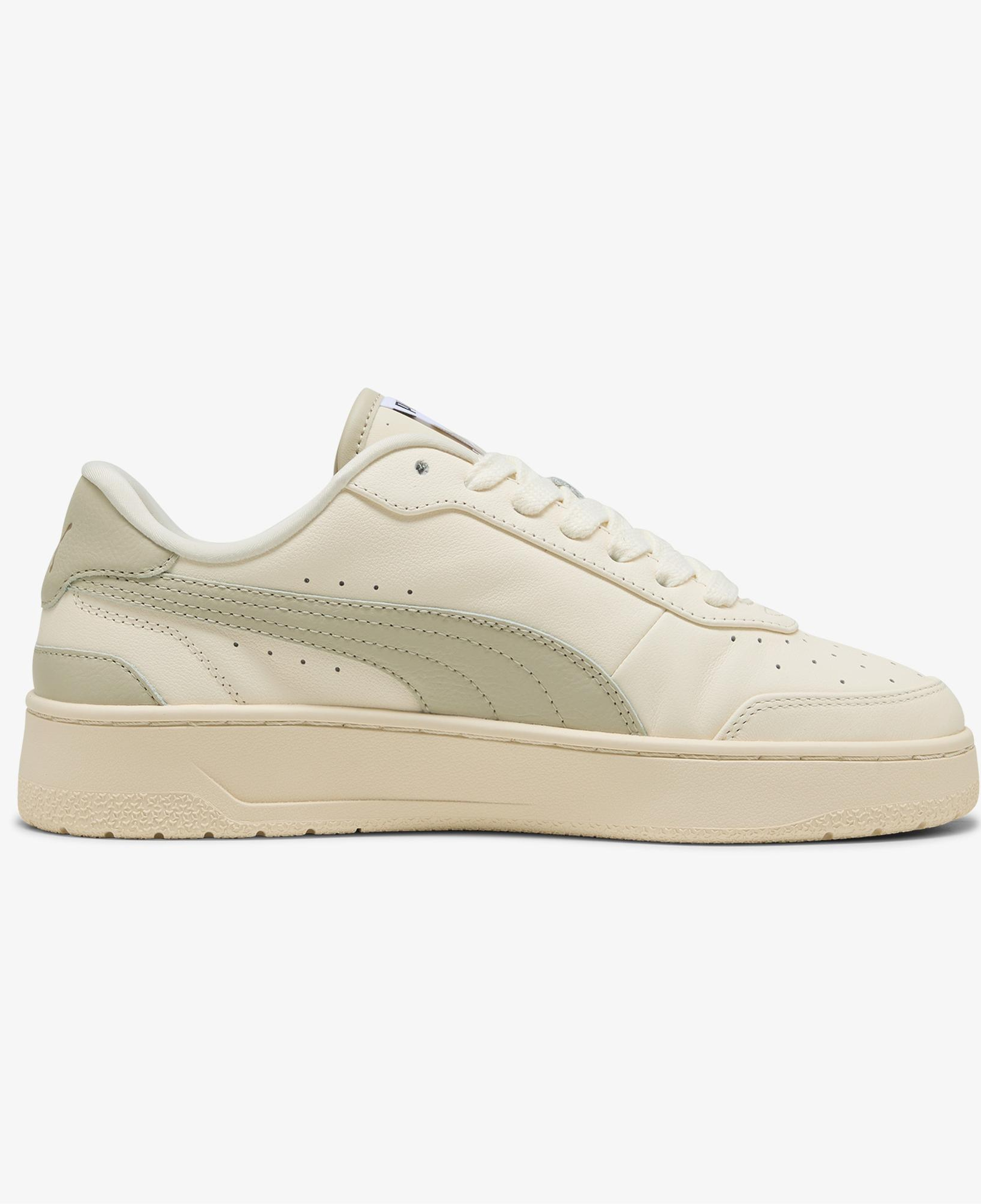 Puma CA Match Premium Kadın Bej Spor Ayakkabı
