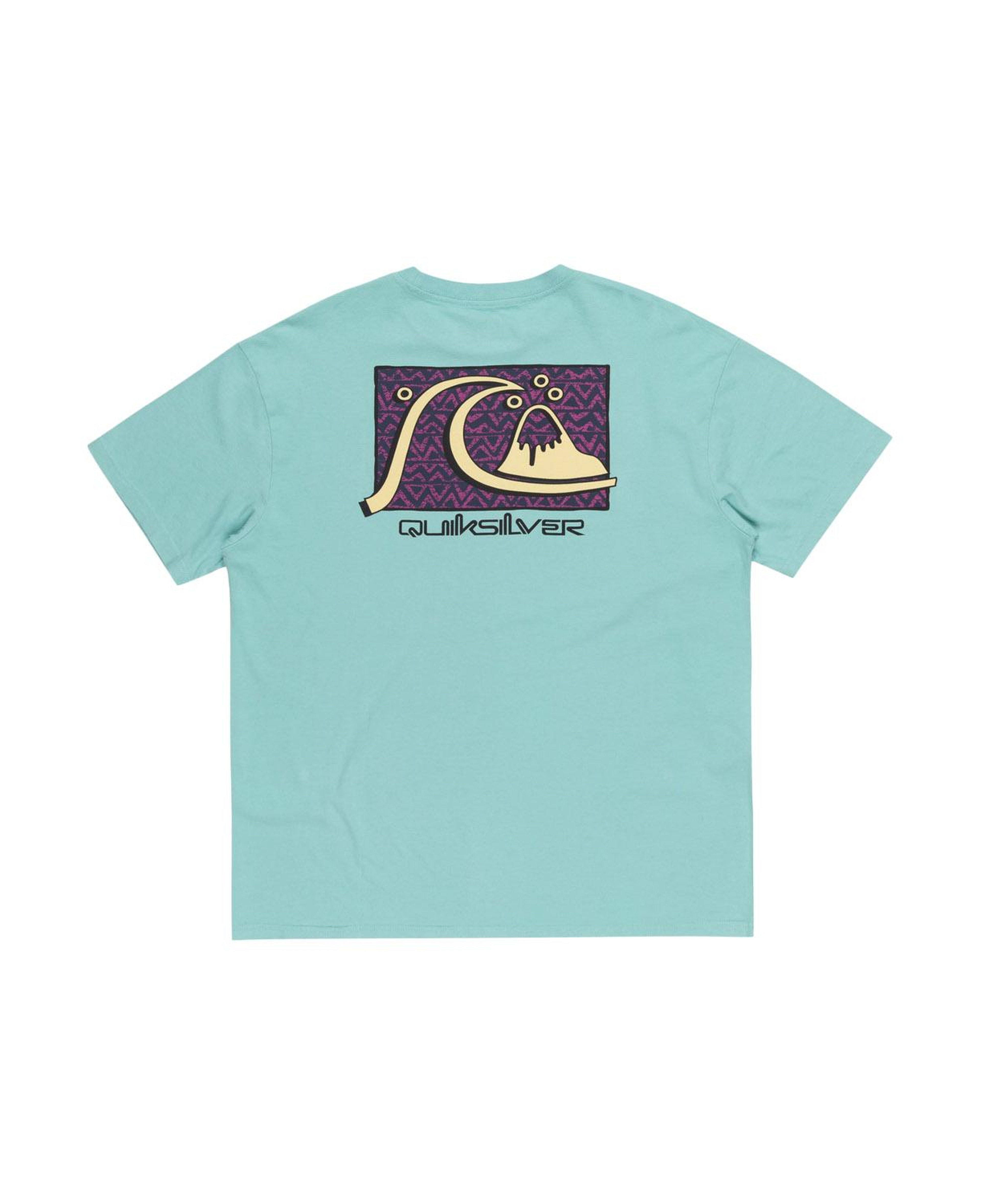 Quiksilver Take Us Back Bubble Erkek Mavi Tişört