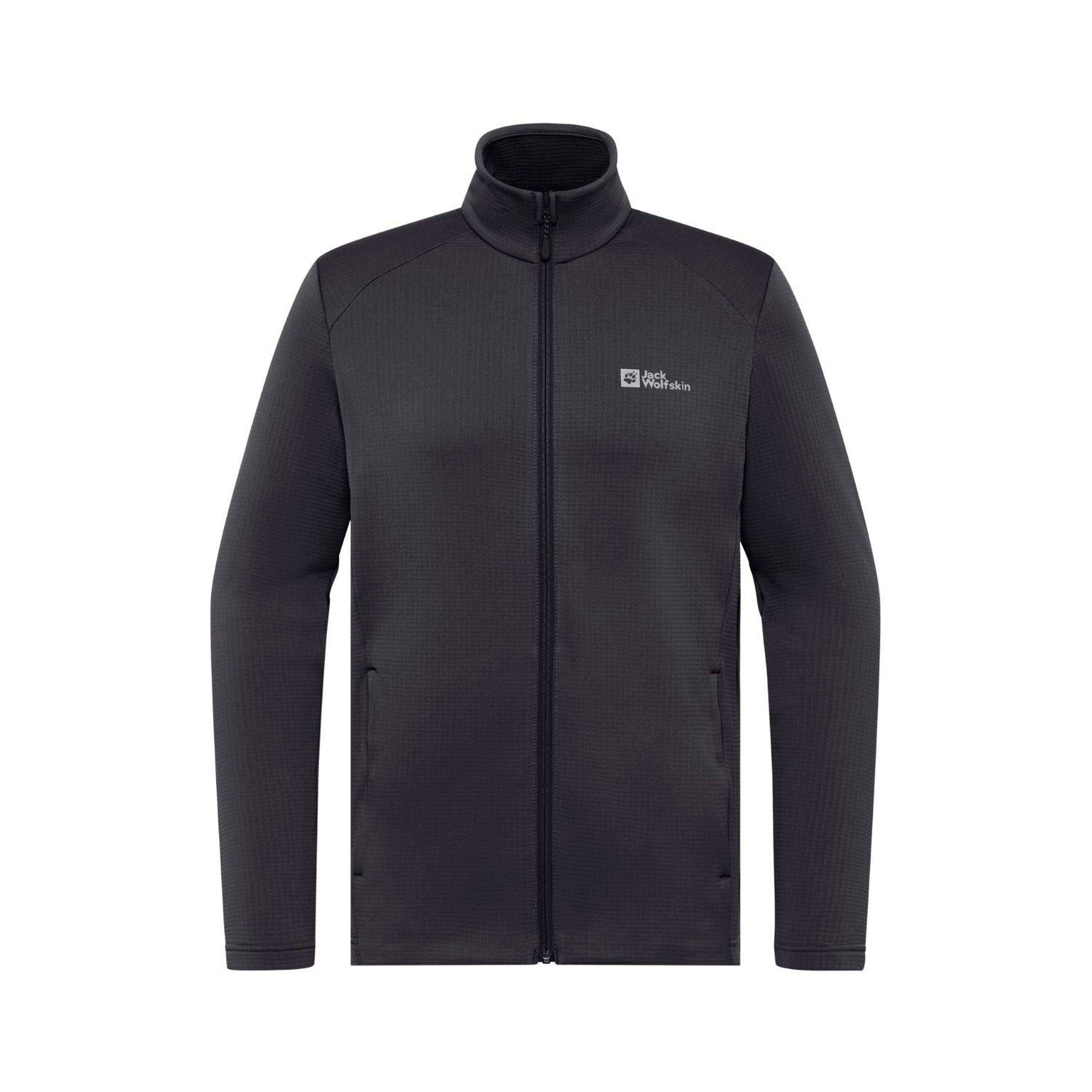 Jack Wolfskin Kolbenberg Fz Erkek Gri Polar Ceket