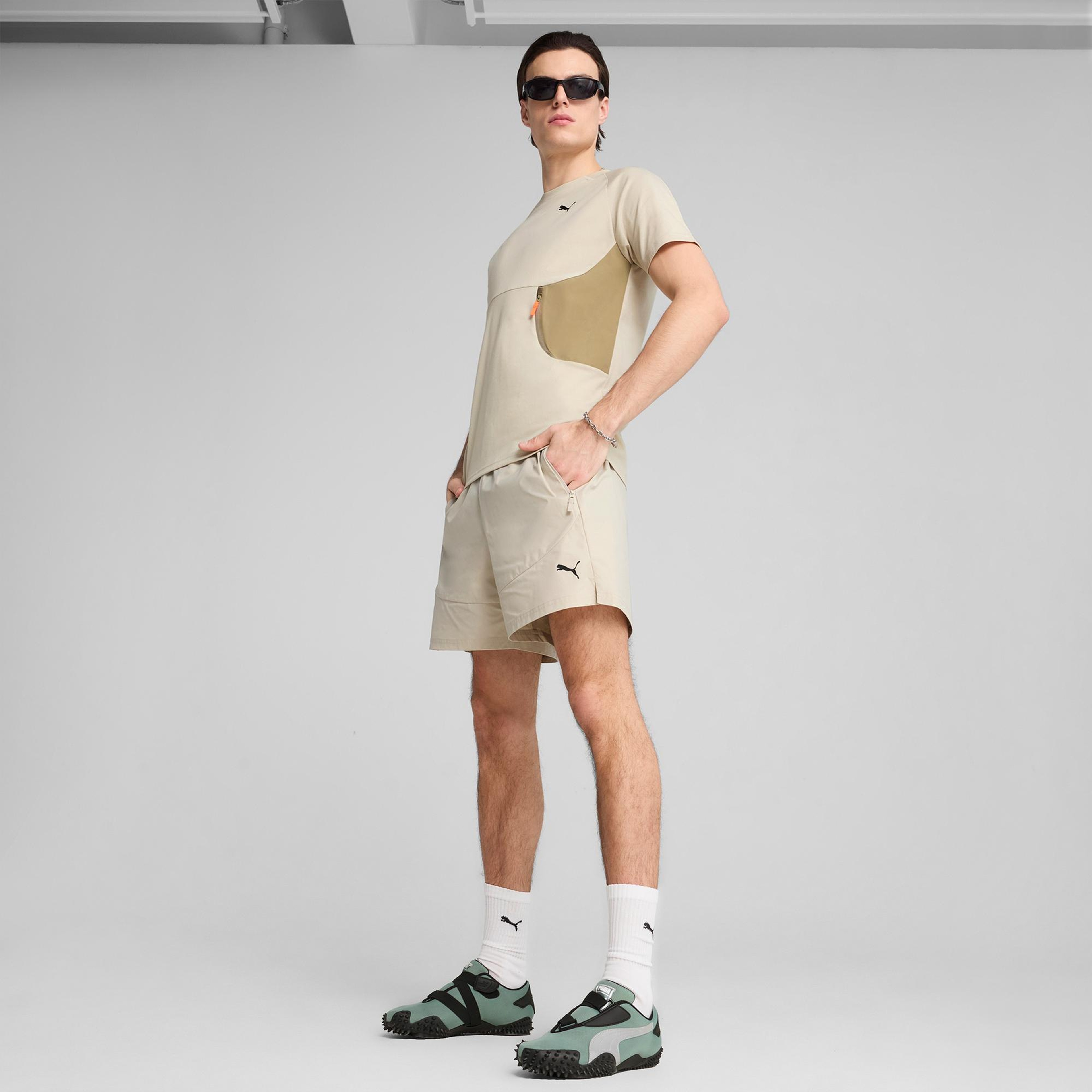 Puma Pumatech Pocket Erkek Krem T-Shirt