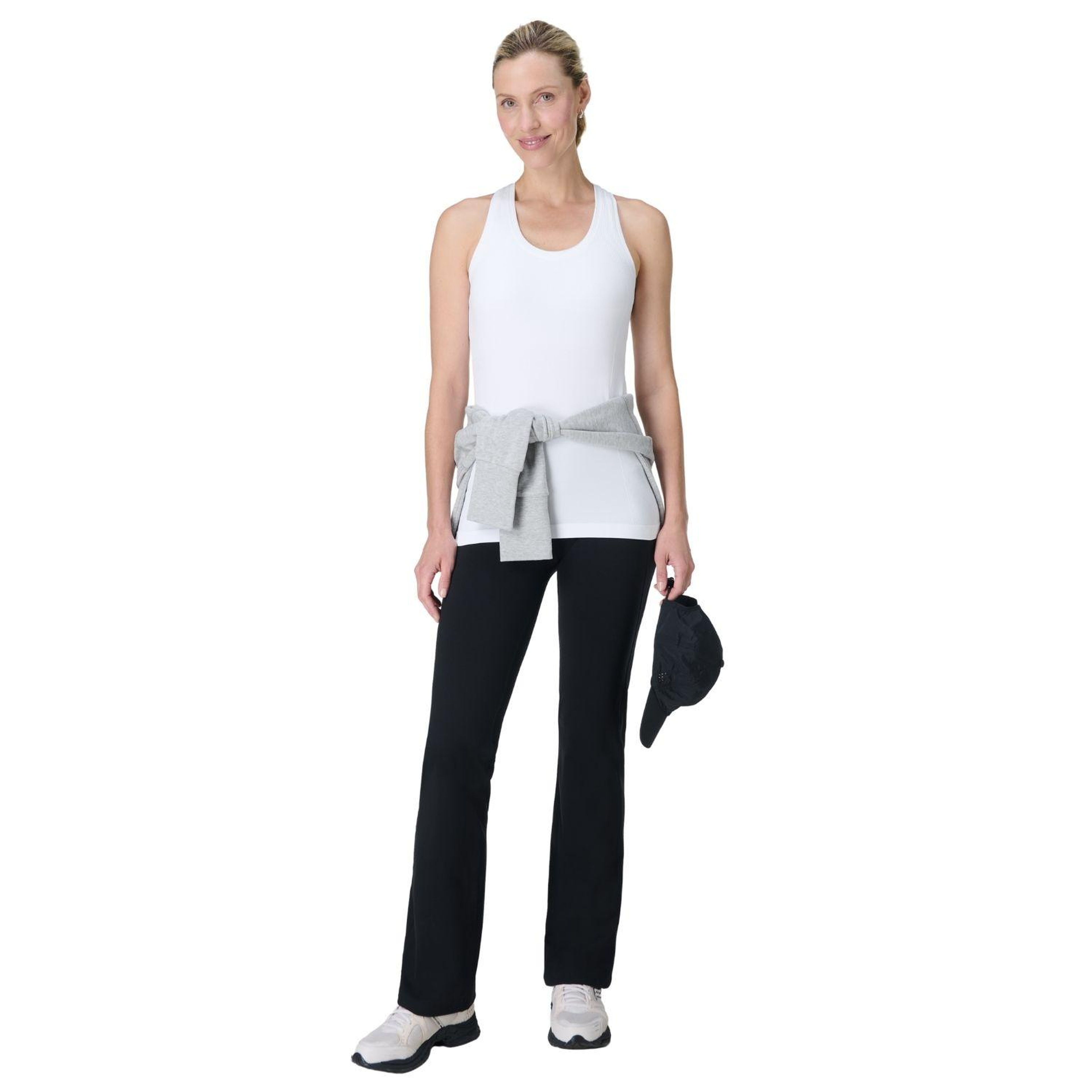 Sweaty Betty Athlete Seamless Workout Tank Kadın Beyaz Fitness Tişört