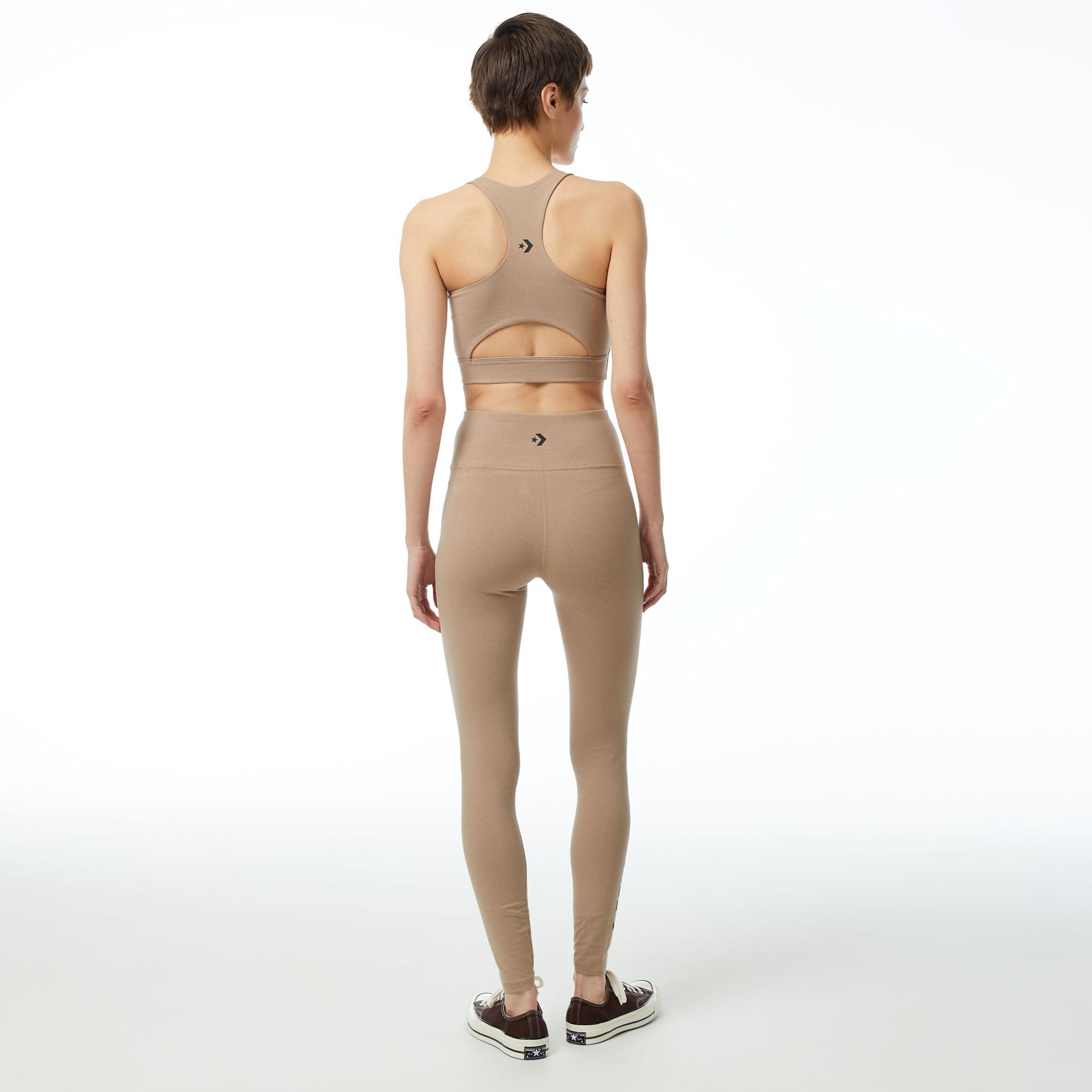 Converse Wordmark Kadın Bej Tayt