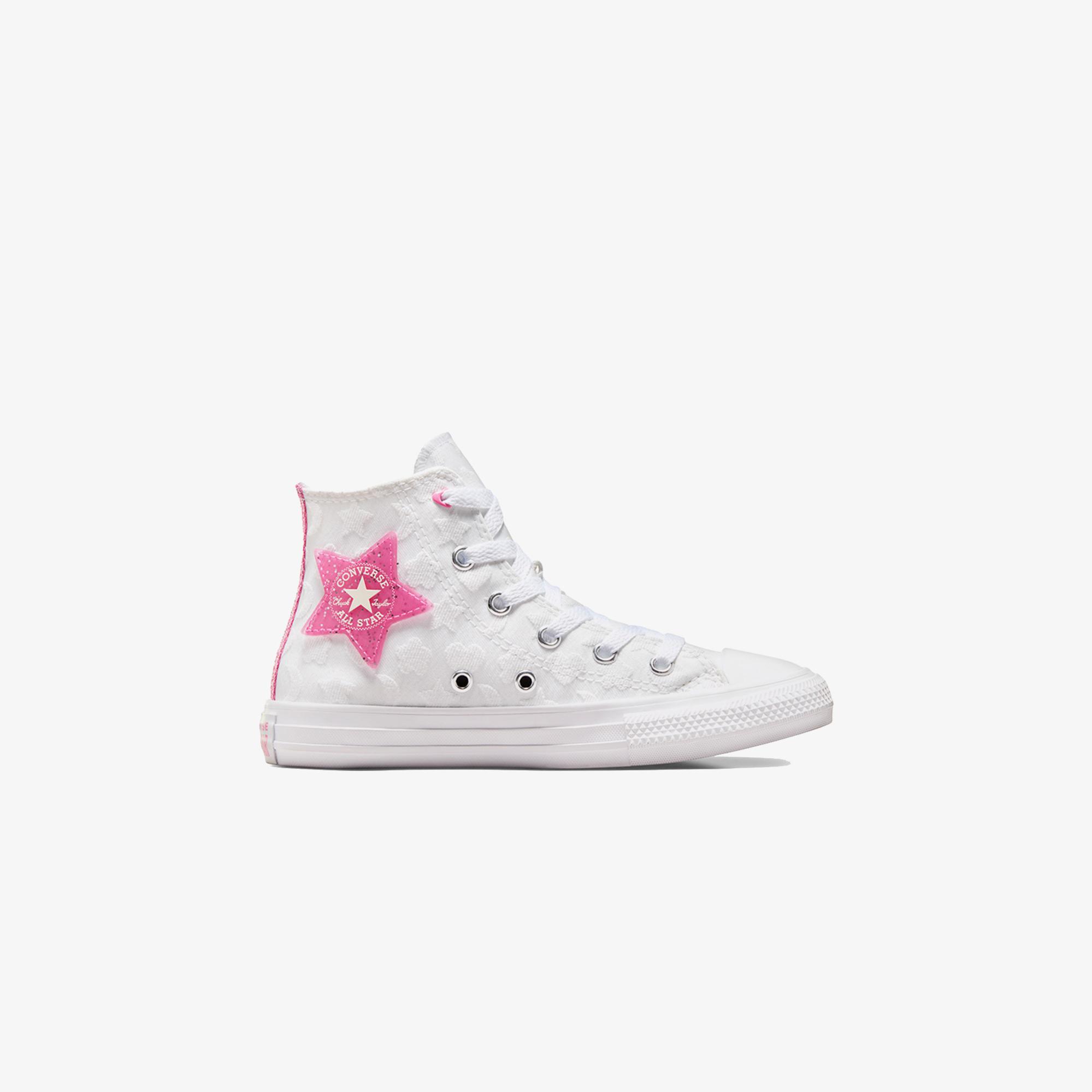 Converse Chuck Taylor All Star Sparkle Çocuk Beyaz Sneaker