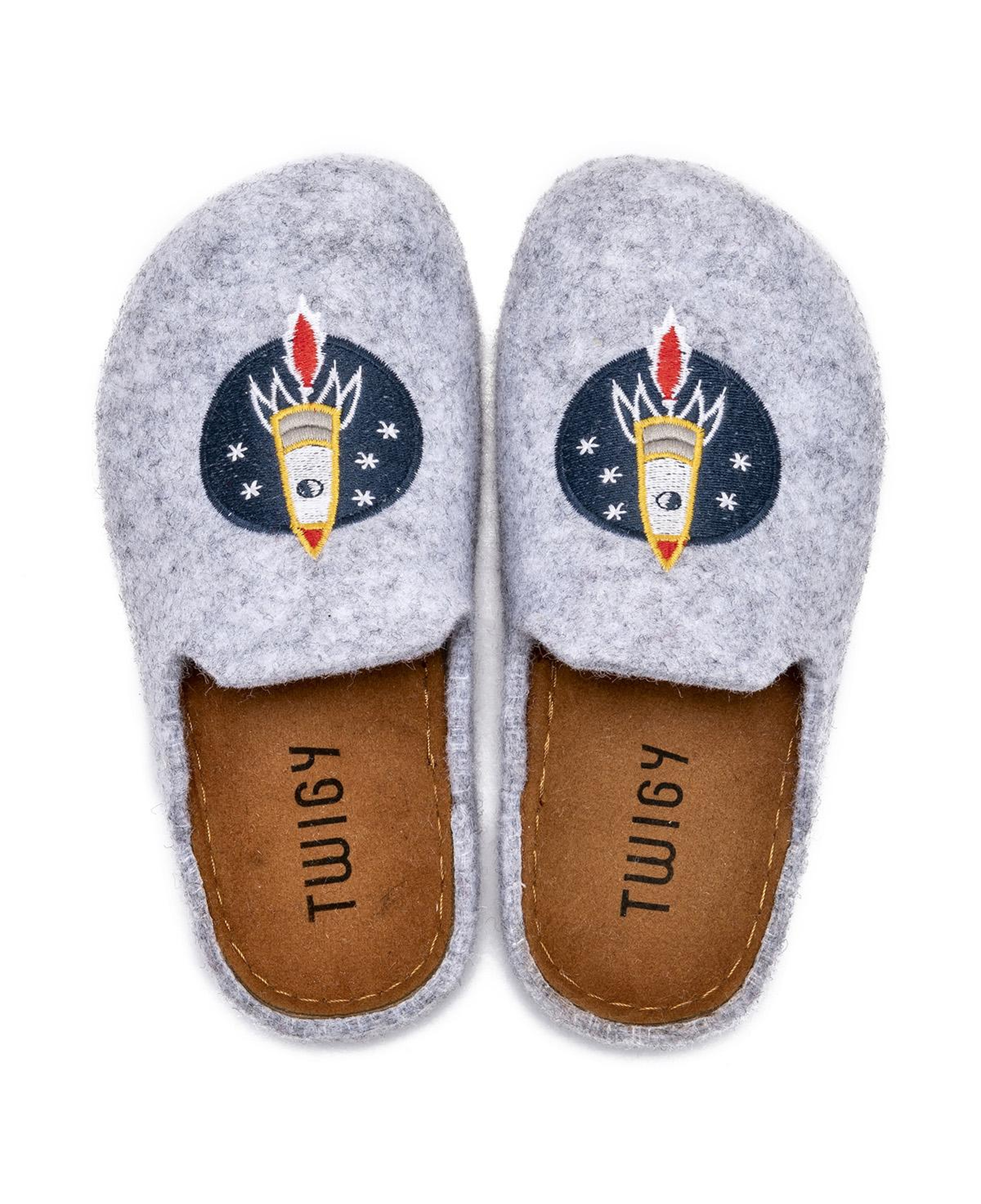 Roket Çocuk Ev Terliği Gri 30/35