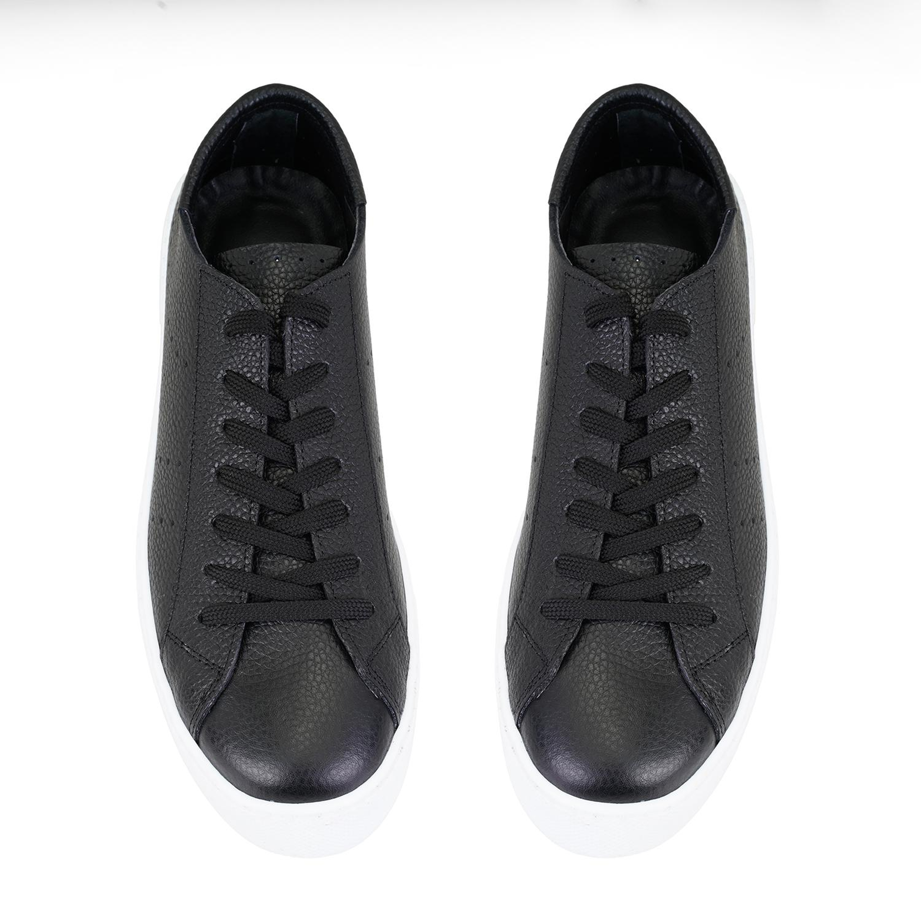 Kadın Siyah Deri Spor Ayakkabı