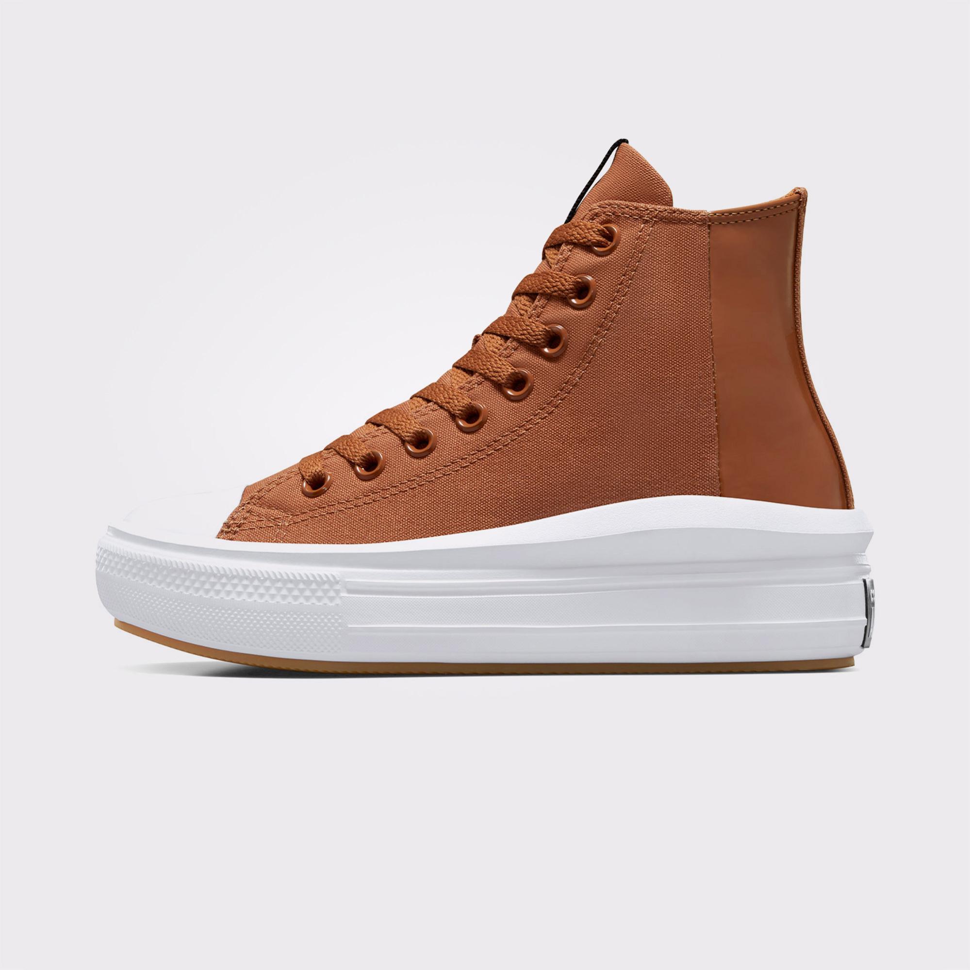 Converse Chuck Taylor All Star Move Platform Tortoise Kadın Kahverengi Sneaker