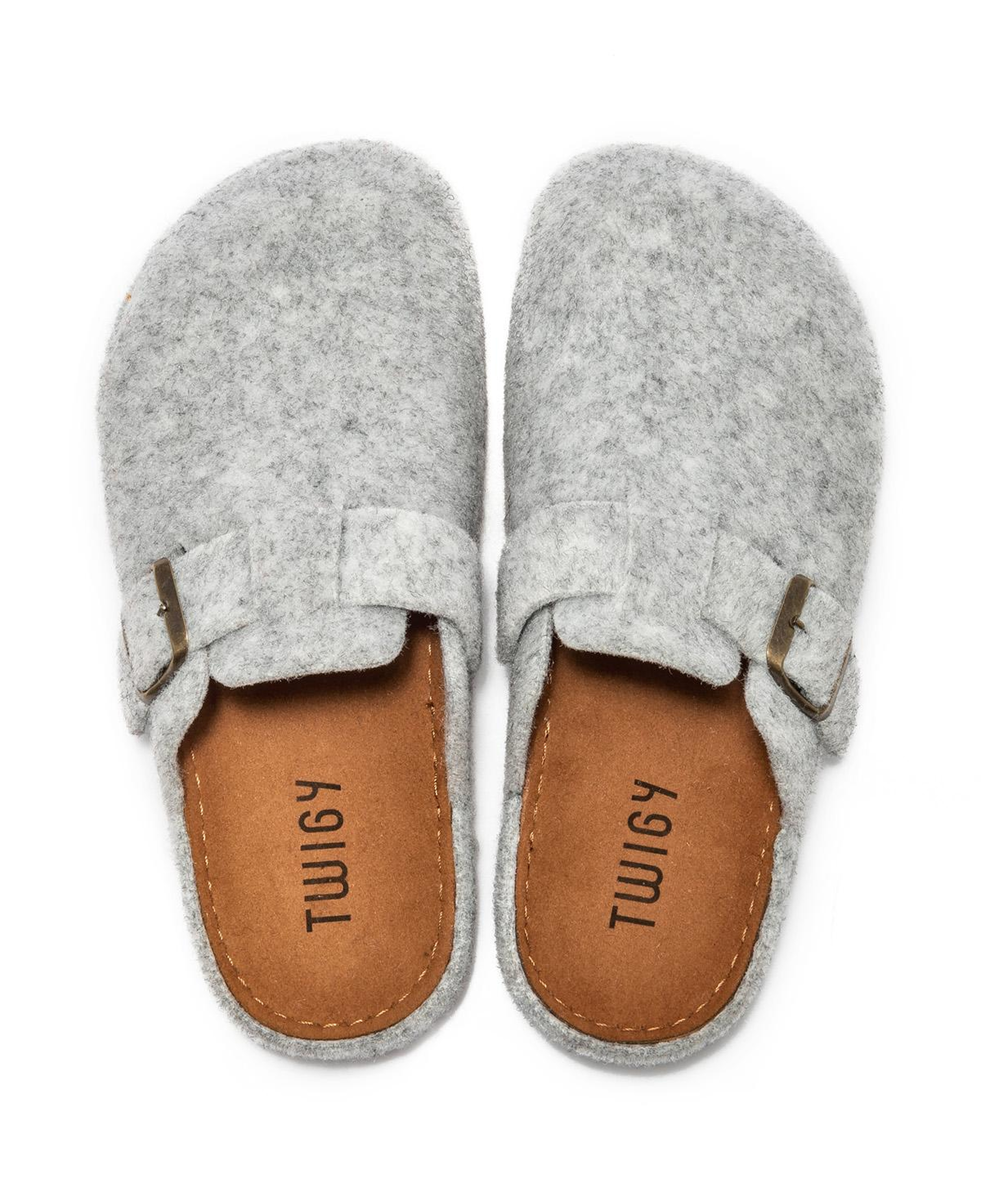 Tuana Kadın Garson Boy Ev Terliği Gri 36/40