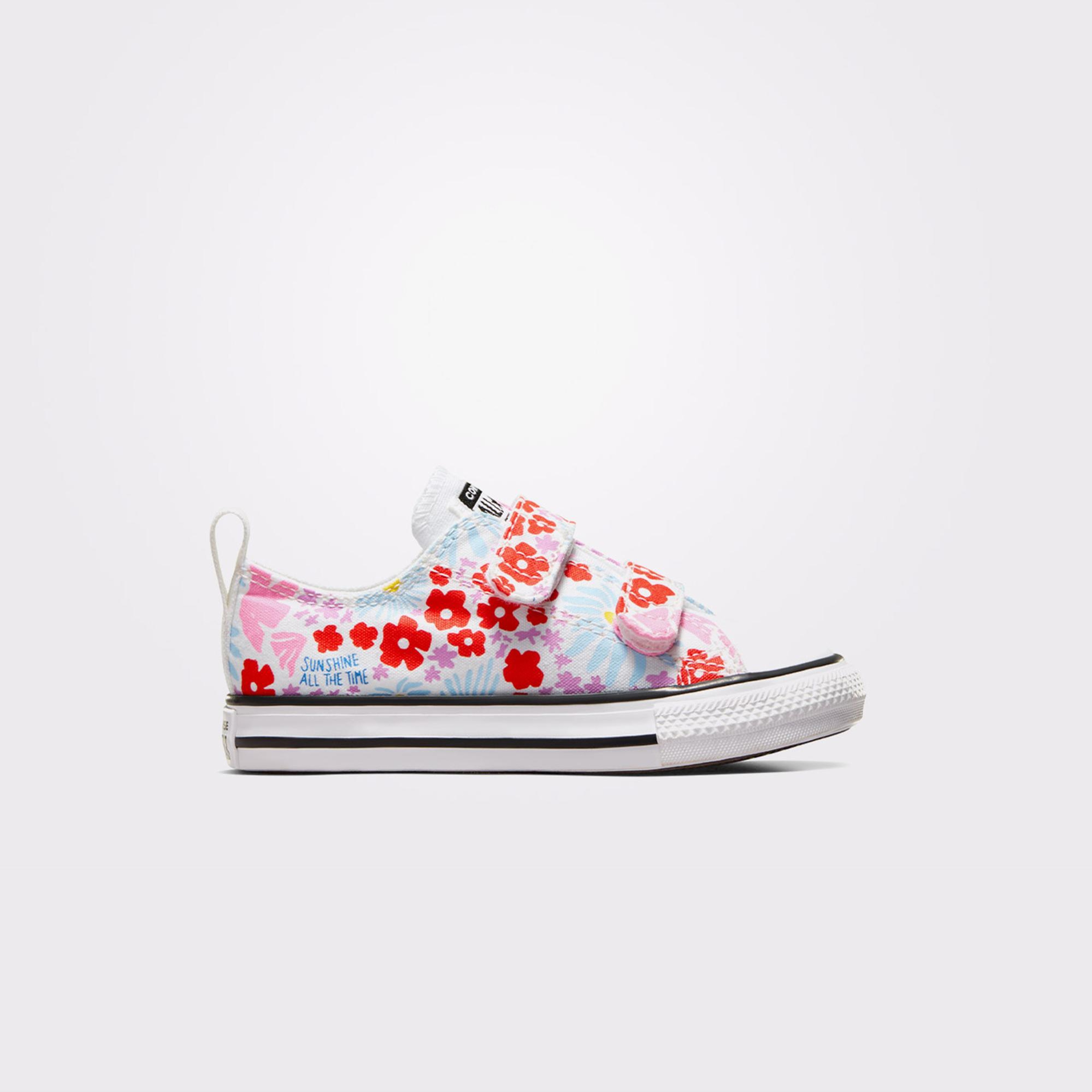 Converse Chuck Taylor All Star Easy On Floral Çocuk Renkli Sneaker