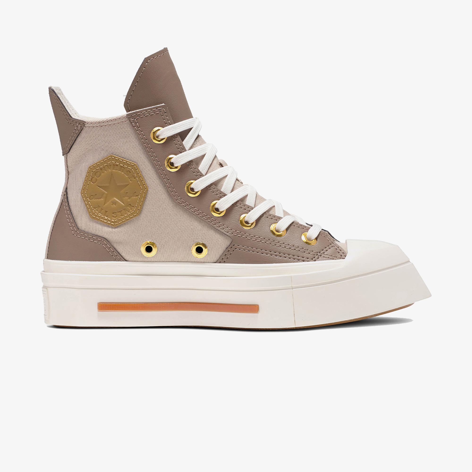 Converse Chuck 70 De Luxe Squared Unisex Kahverengi Platform Sneaker