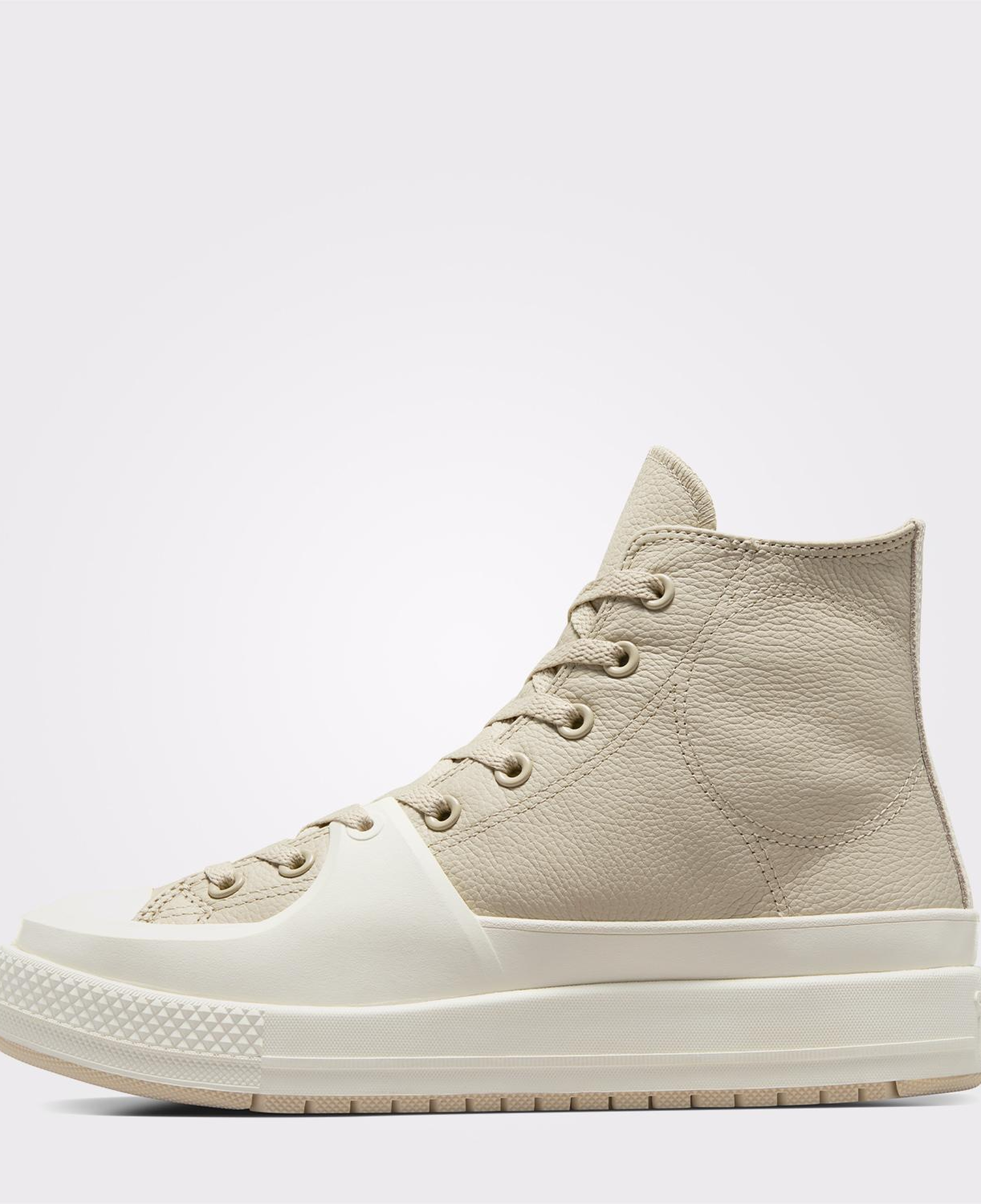 Converse Chuck Taylor All Star Construct Unisex Bej Deri Sneaker