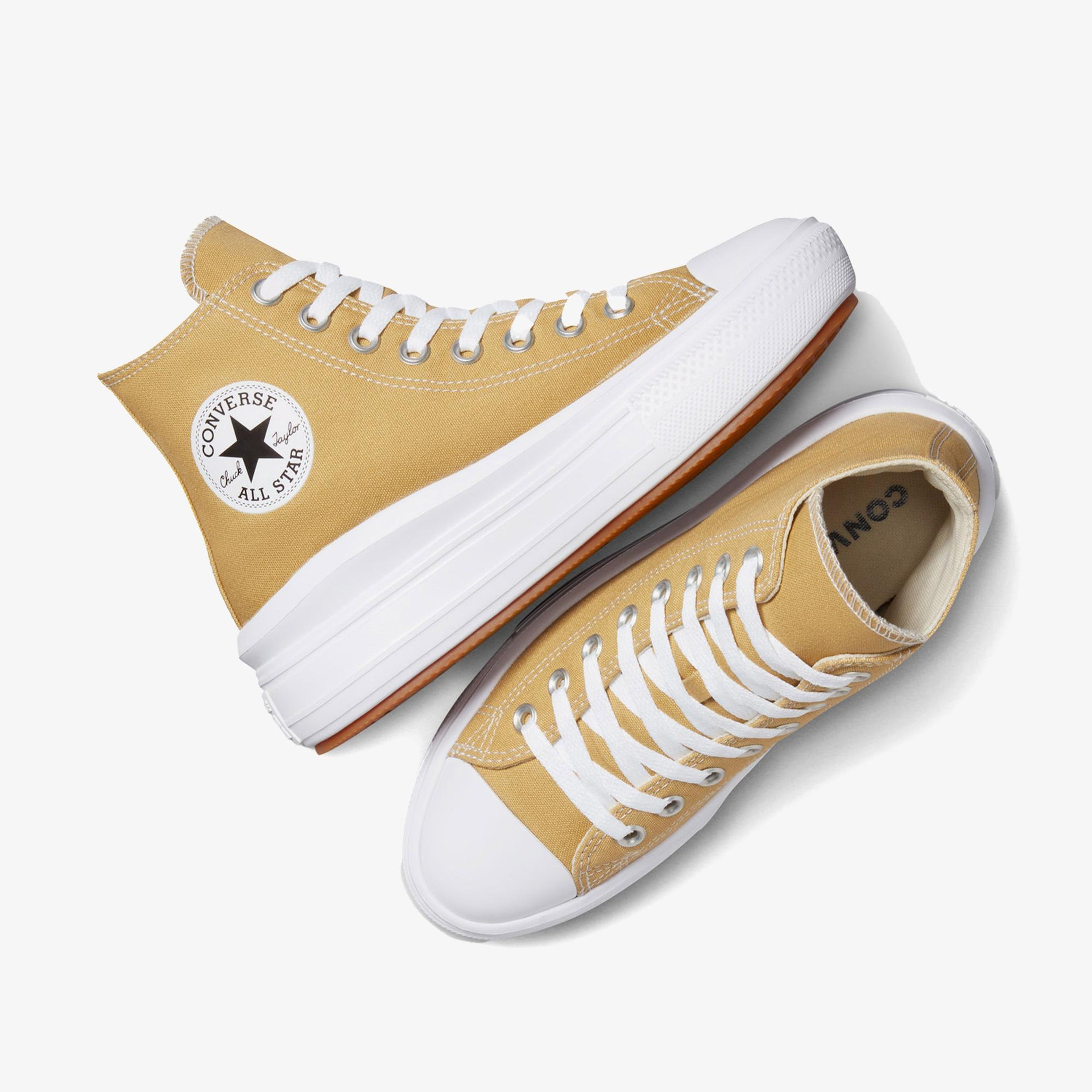 Converse Chuck Taylor All Star Move Platform Seasonal Color Kadın Bej Sneaker