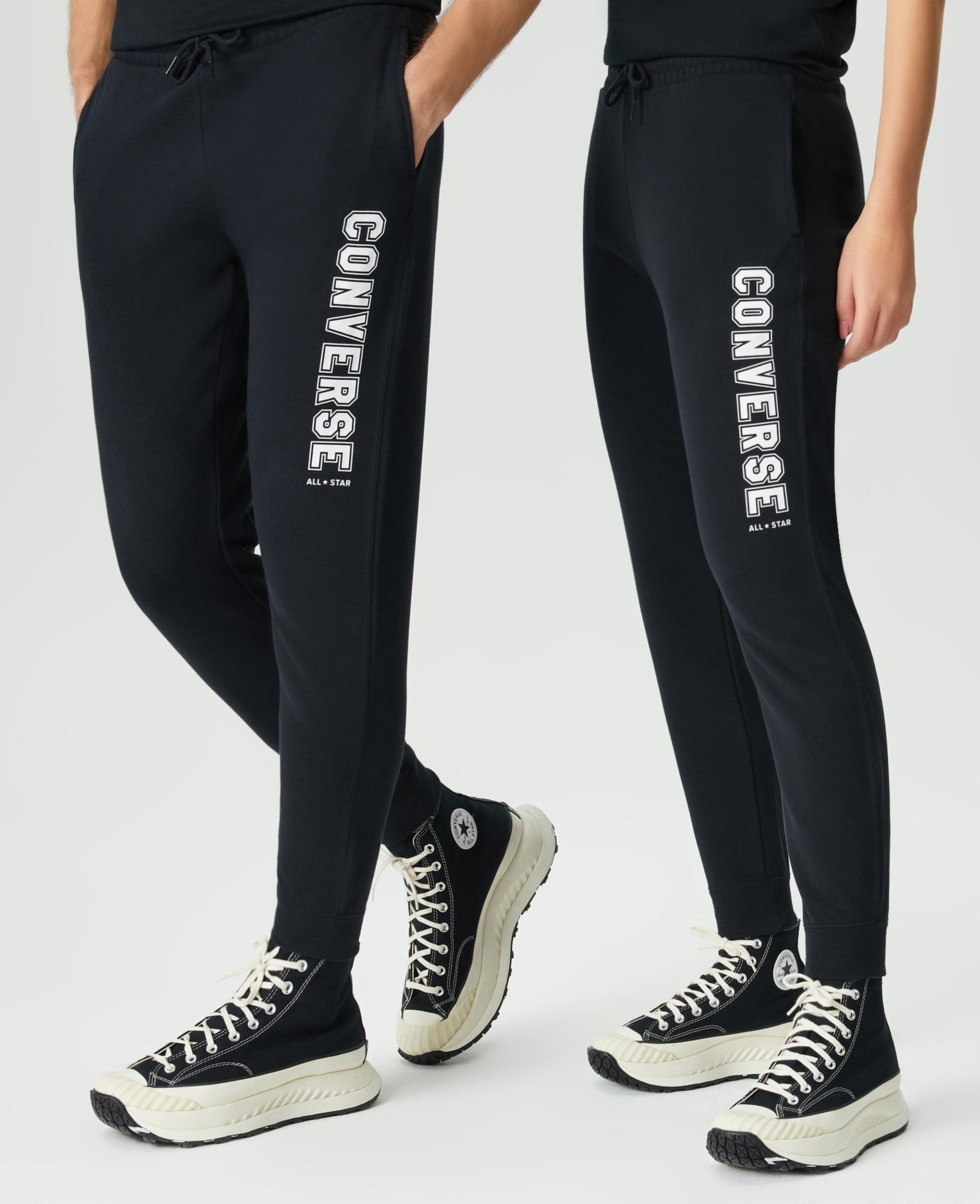 Converse Unisex Siyah Eşofman Altı