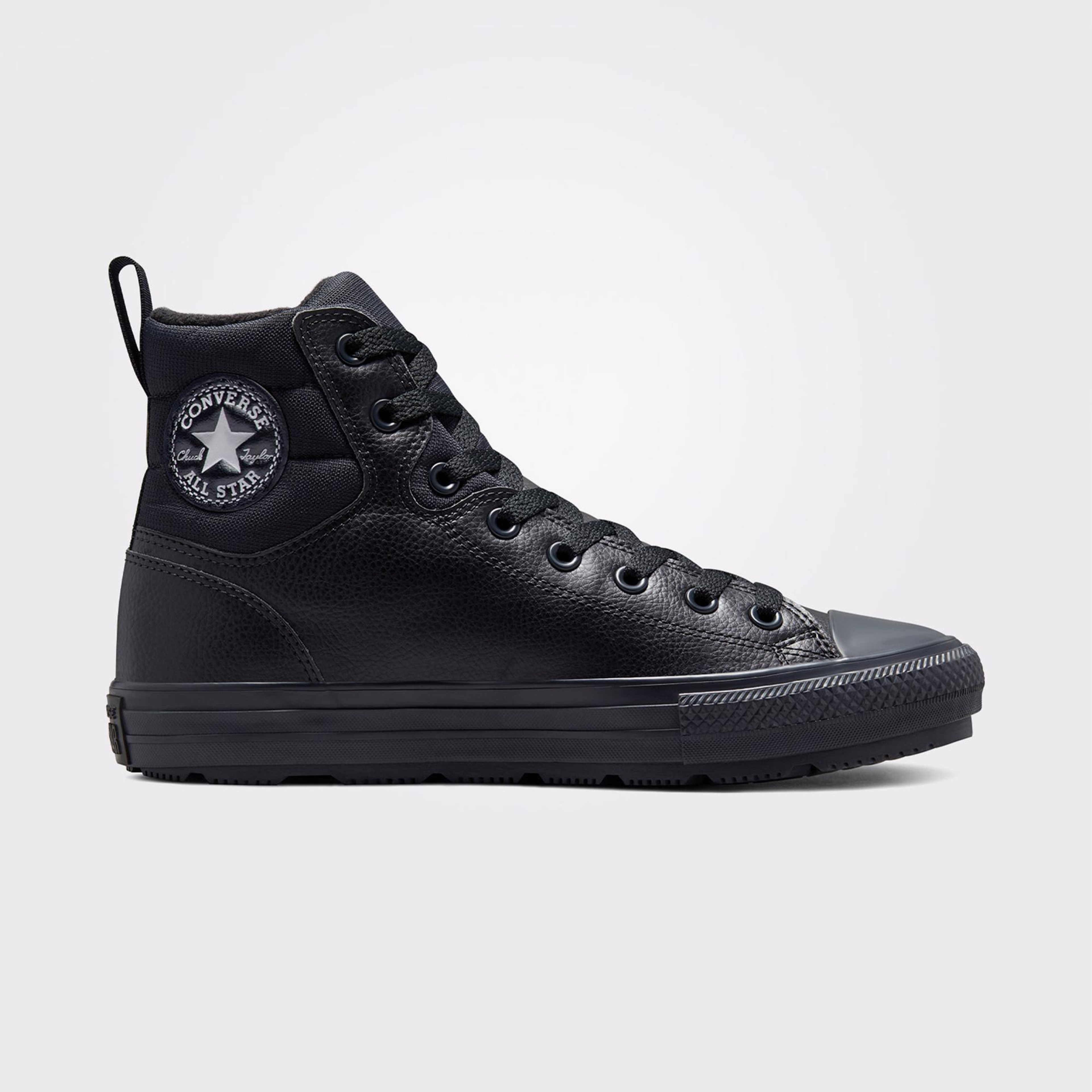 Converse Chuck Taylor All Star Faux Siyah Deri Berkshire Bot