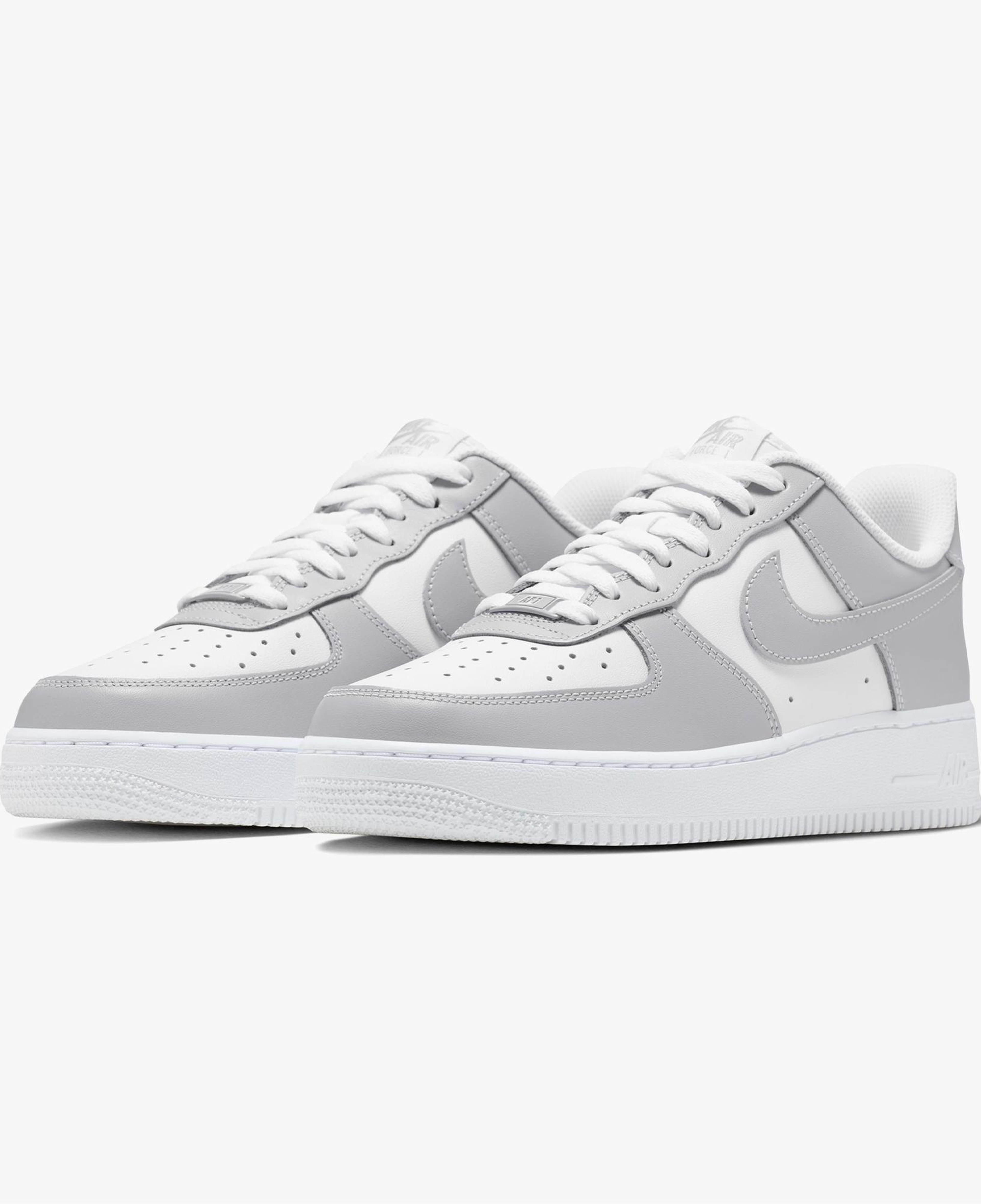 Nike Air Force 1 '07 Erkek Gri Spor Ayakkabı