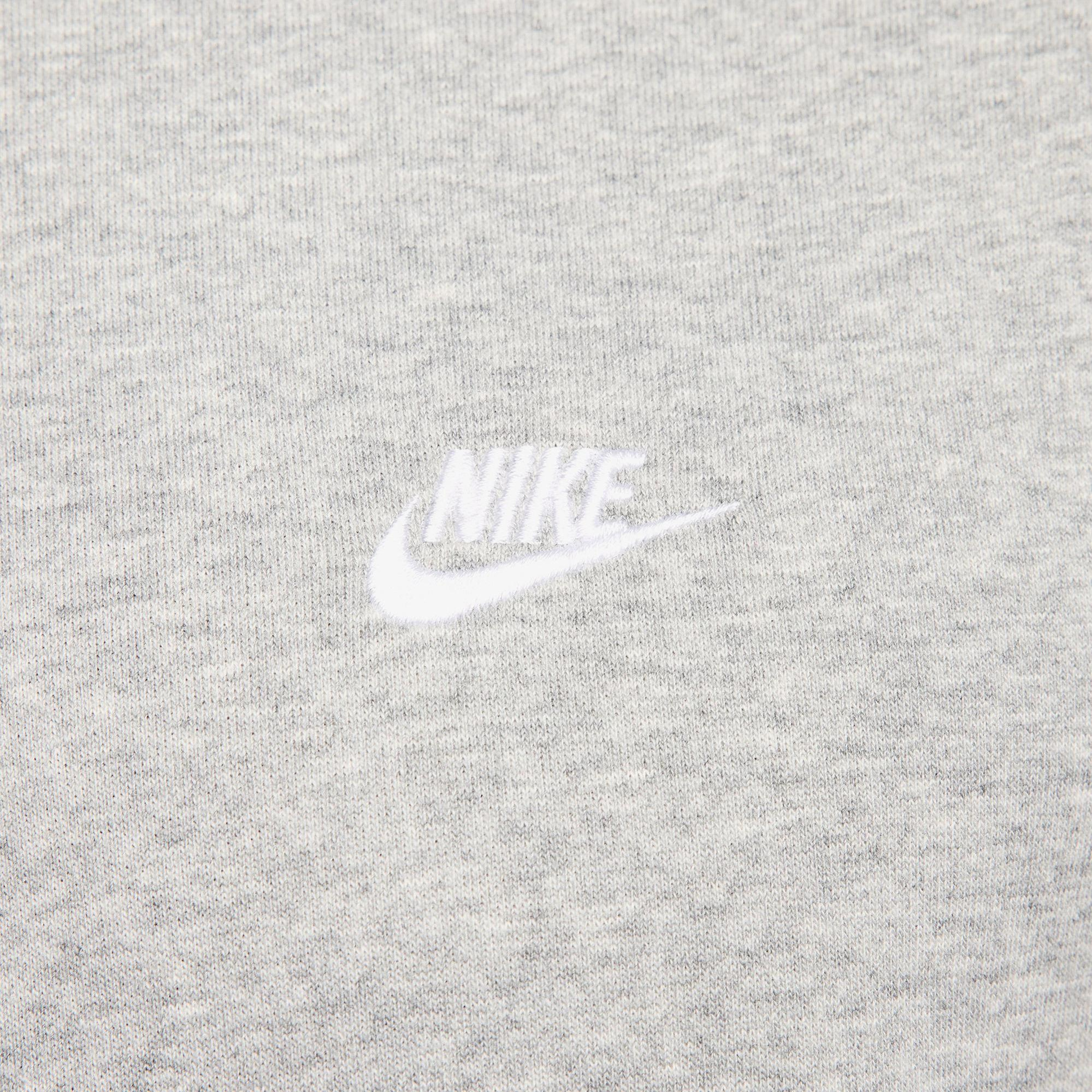 Nike Club Erkek Gri Hoodie