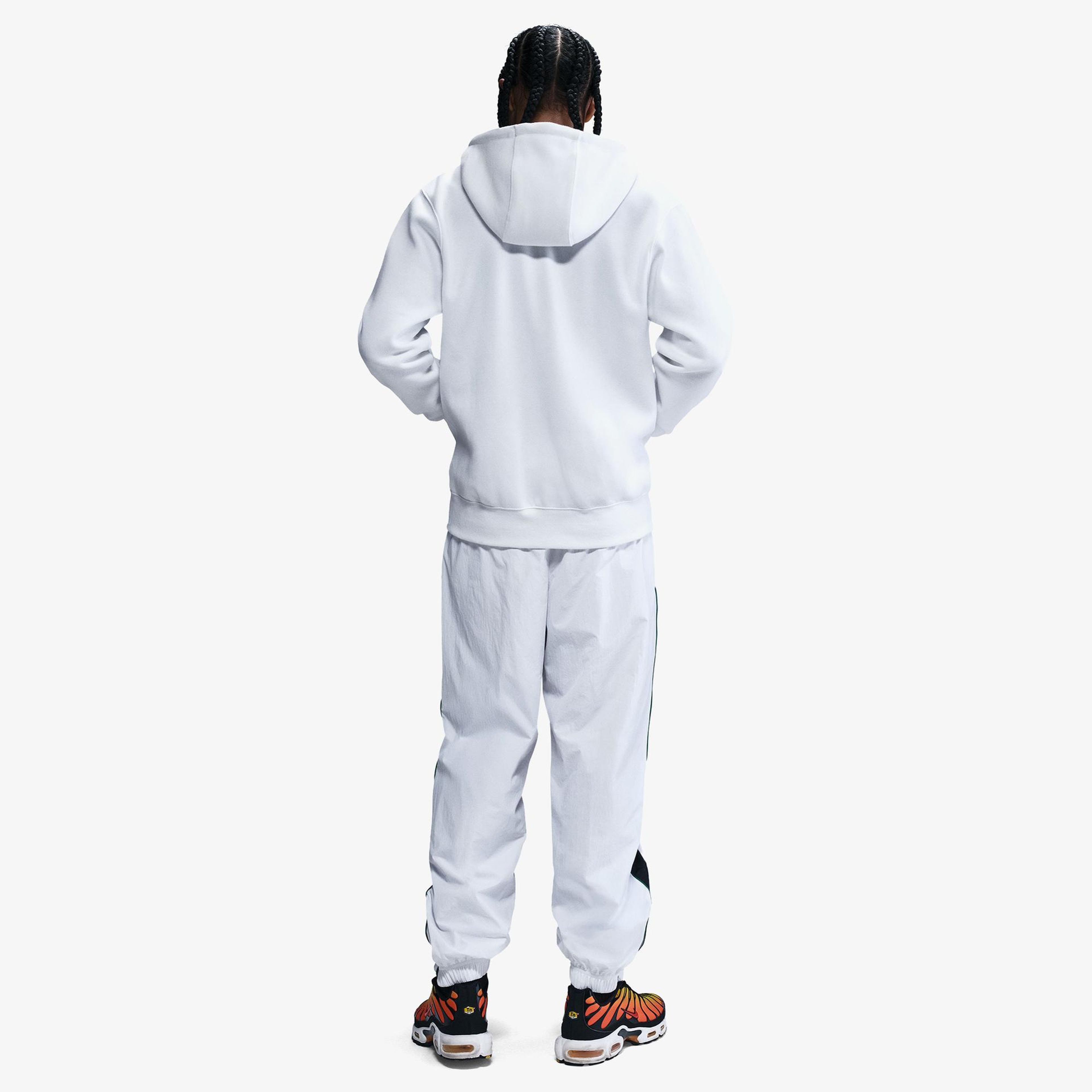 Nike Club Erkek Beyaz Hoodie