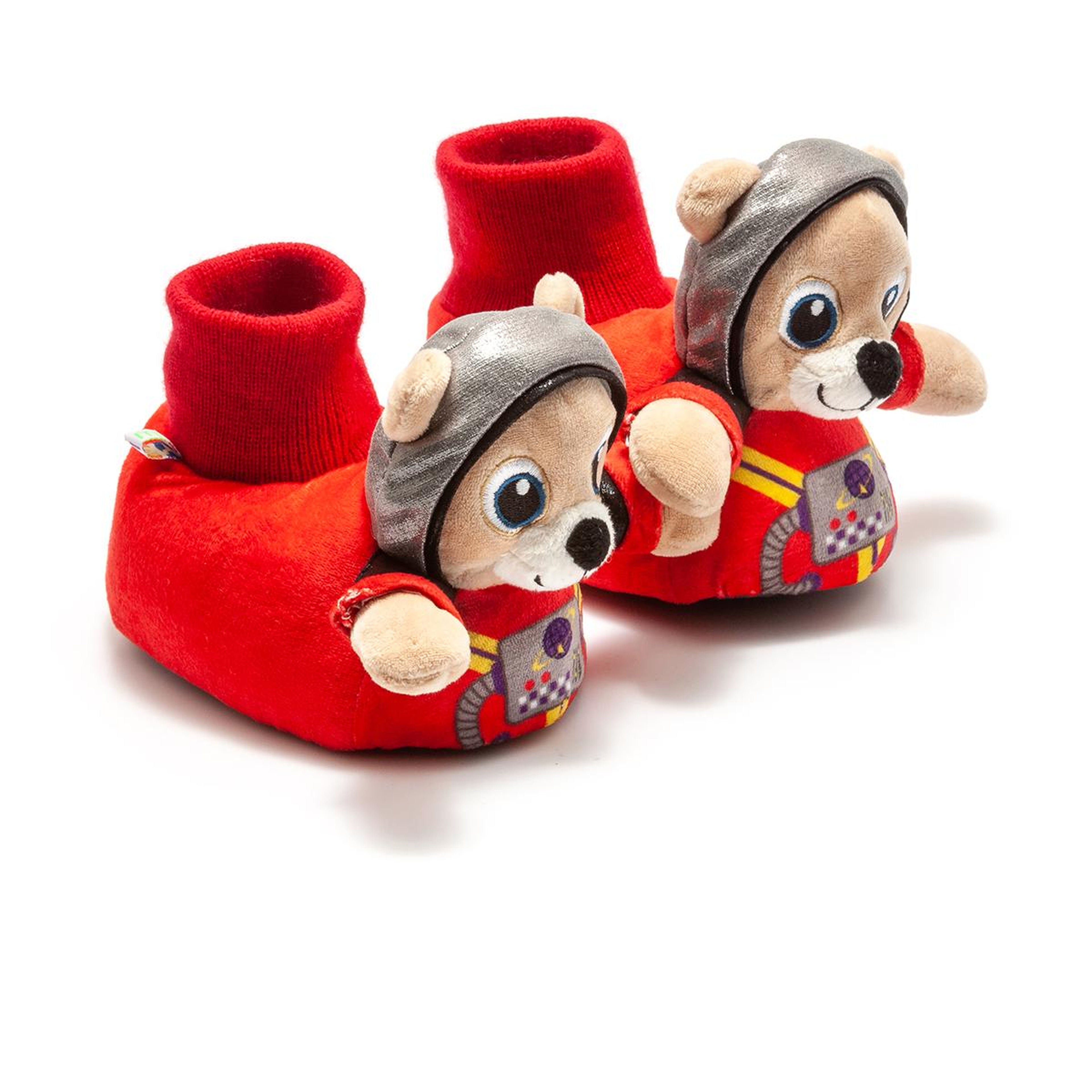 Apollo Çocuk Hayvanlı Panduf Kırmızı 24/31