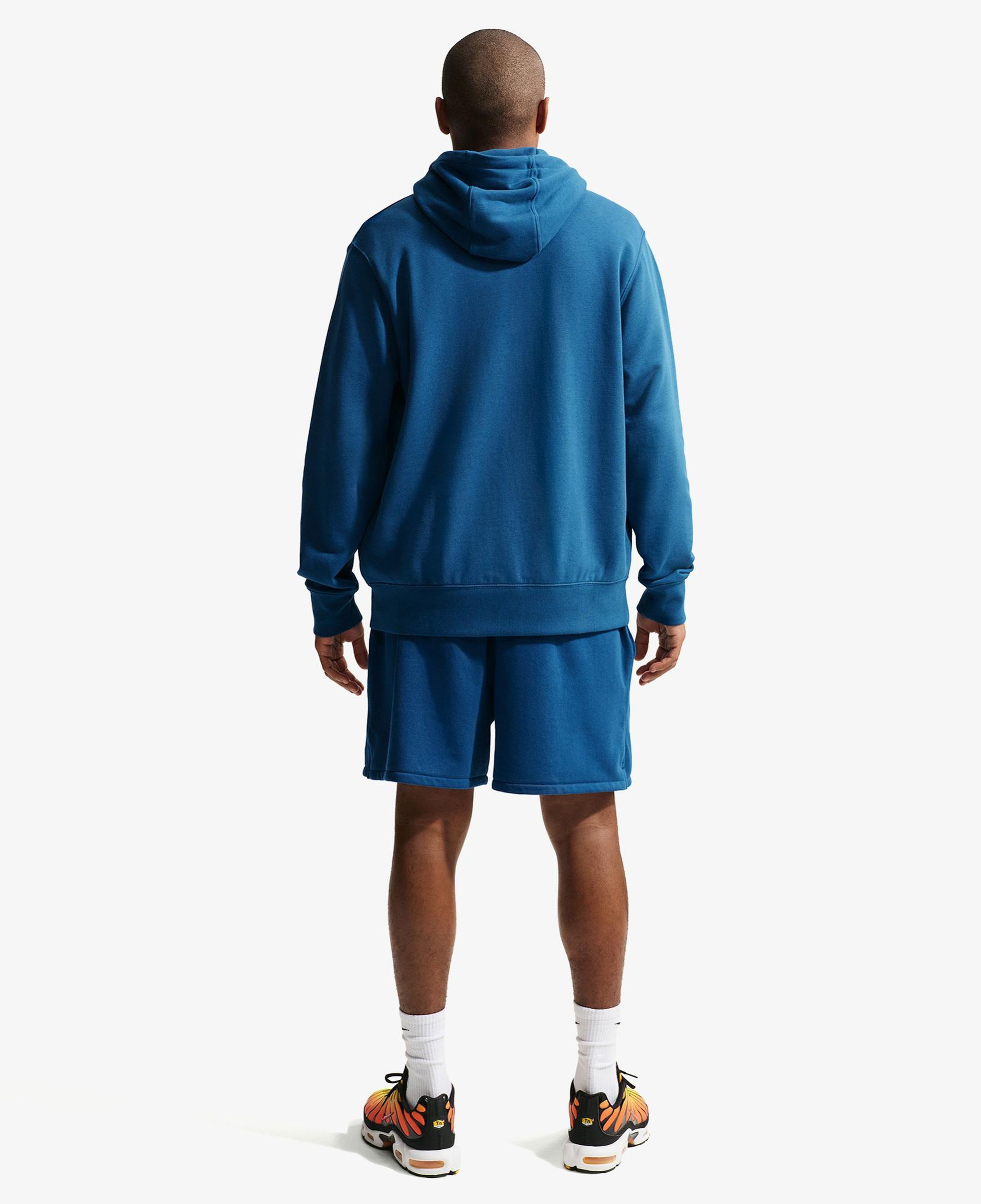 Nike Club Erkek Mavi Hoodie