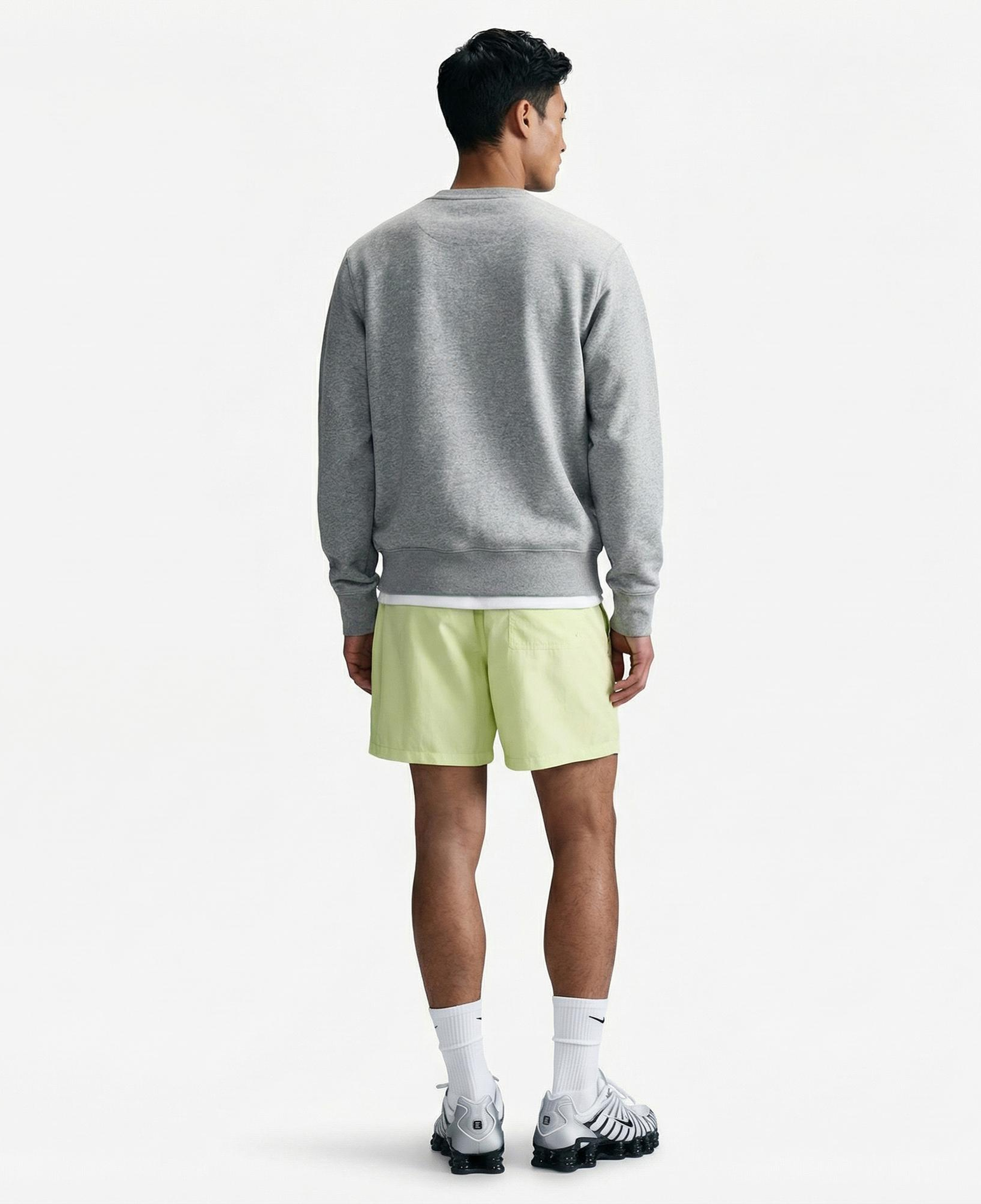 Nike Club Crew Erkek Gri Sweatshirt