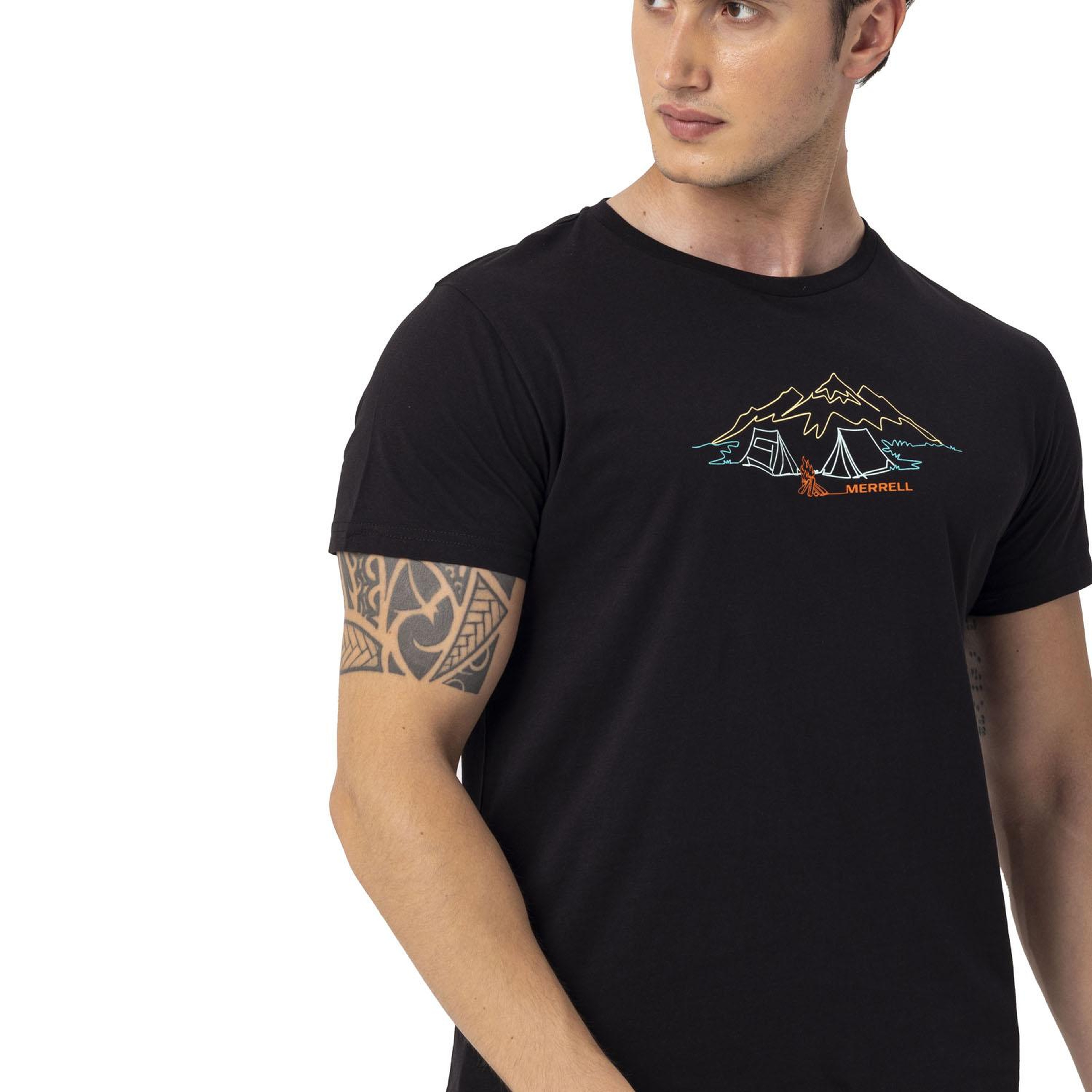 Merrell Tamp Erkek Siyah Tişört