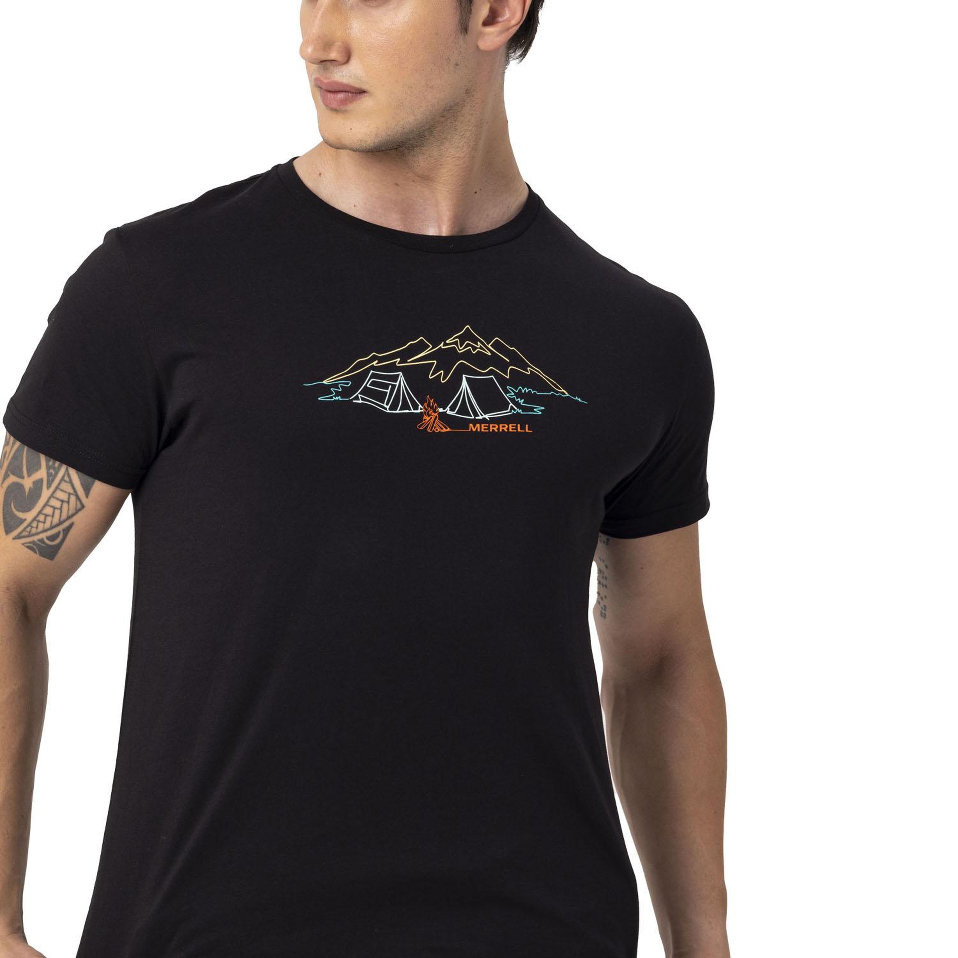 Merrell Tamp Erkek Siyah Tişört