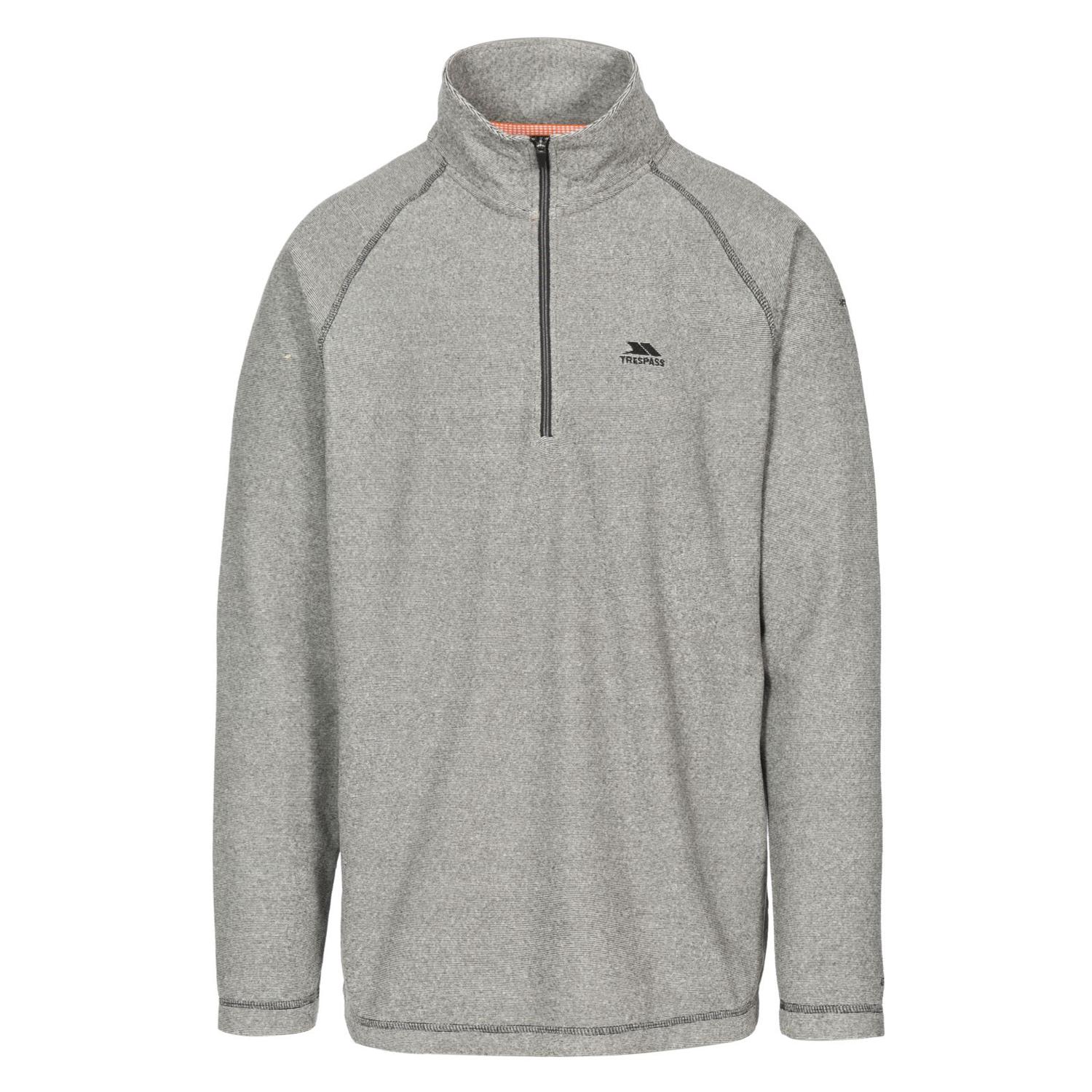 Trespass Keynote - Fleece At100 Erkek Siyah Polar