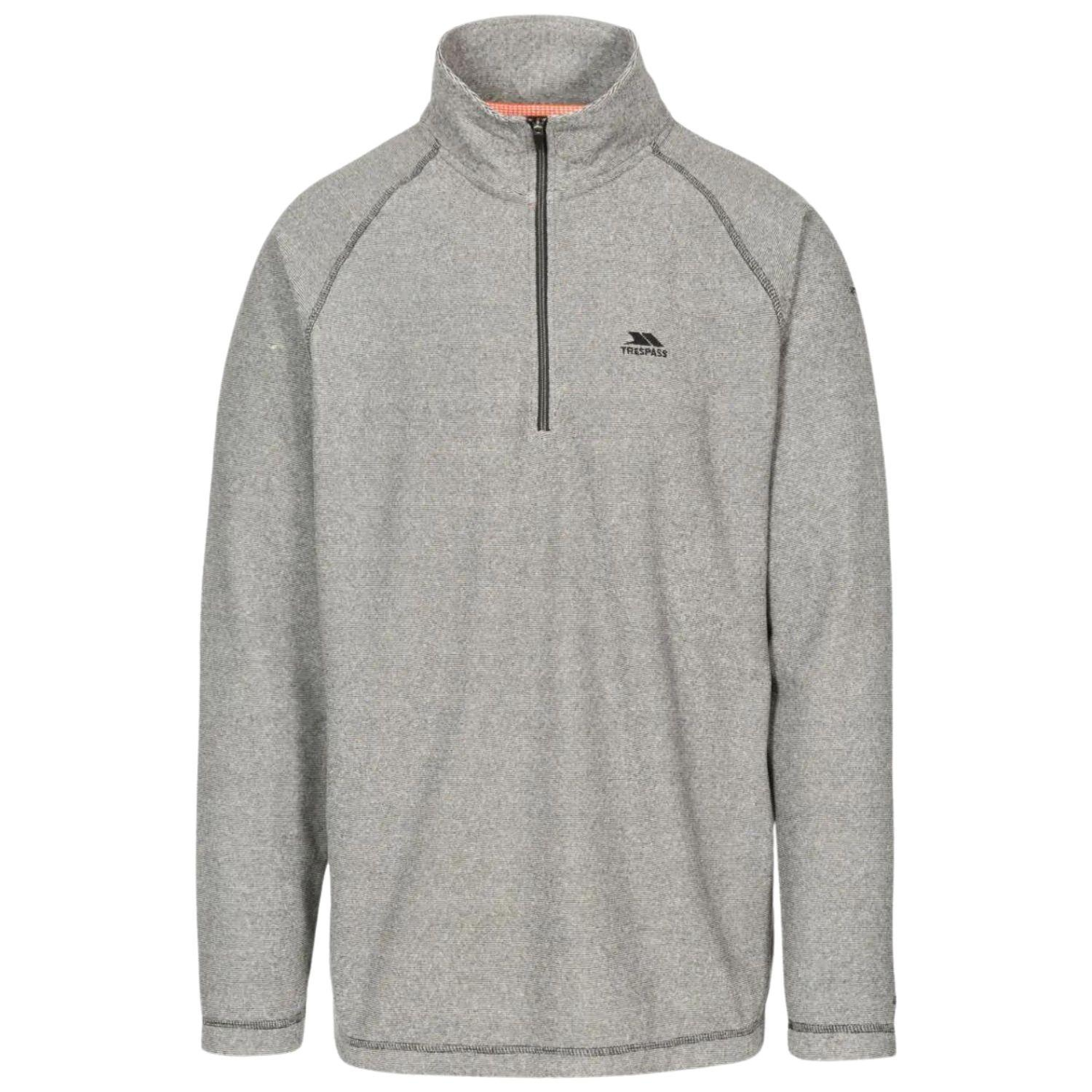 Trespass Keynote - Fleece At100 Erkek Siyah Polar