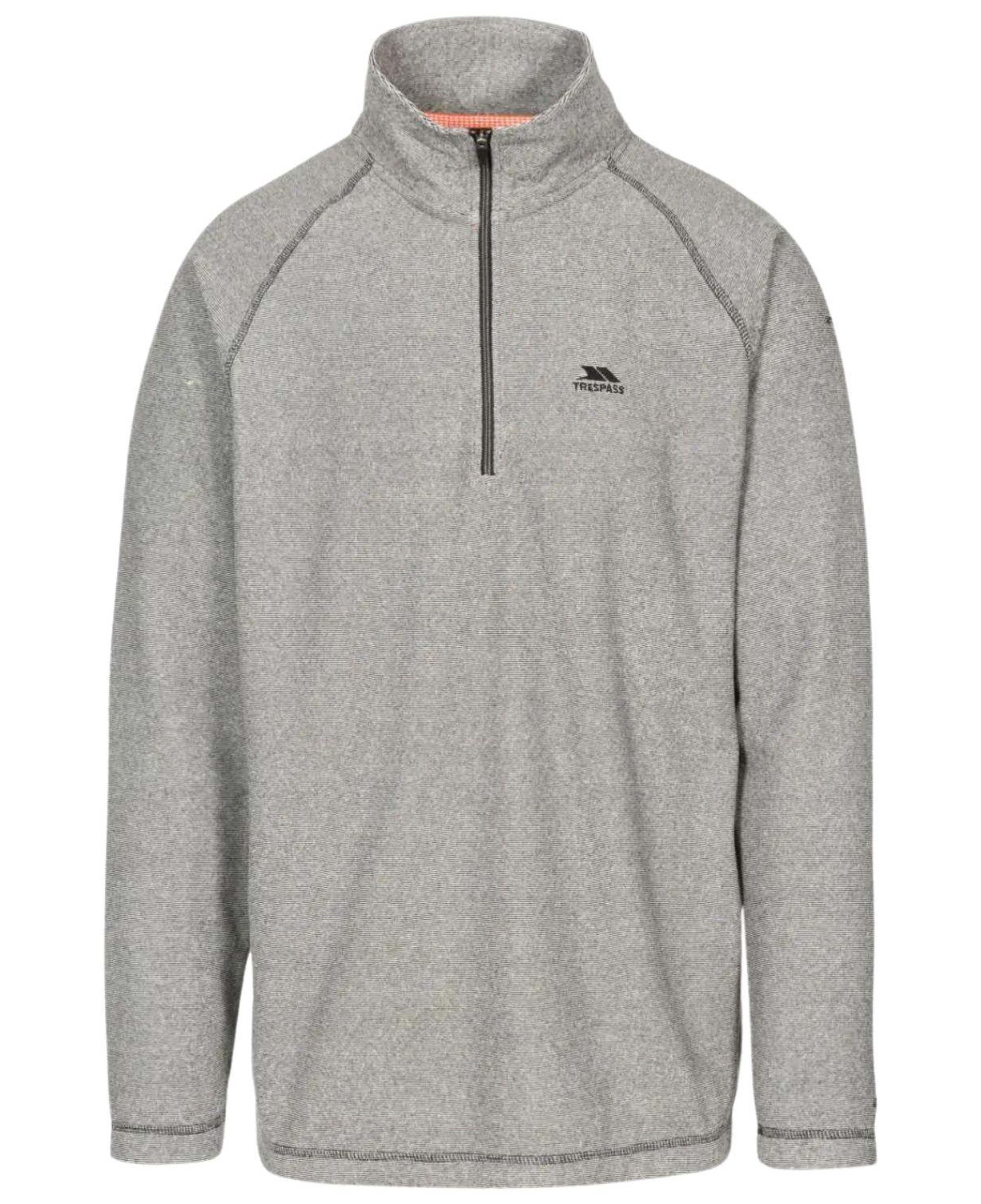 Trespass Keynote - Fleece At100 Erkek Siyah Polar