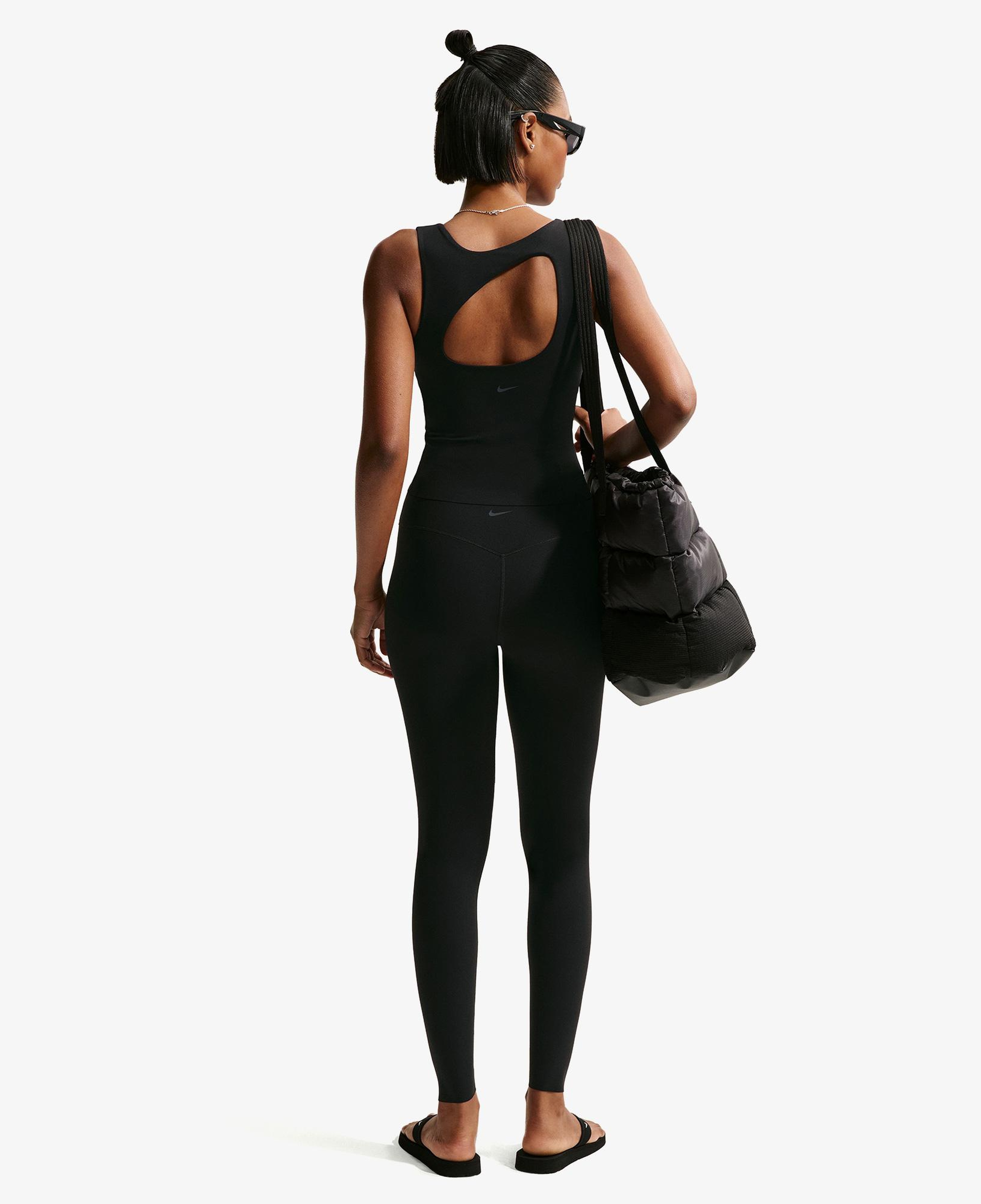 Nike Dri-Fit Zenvy Yüksek Belli Kadın Siyah Tayt