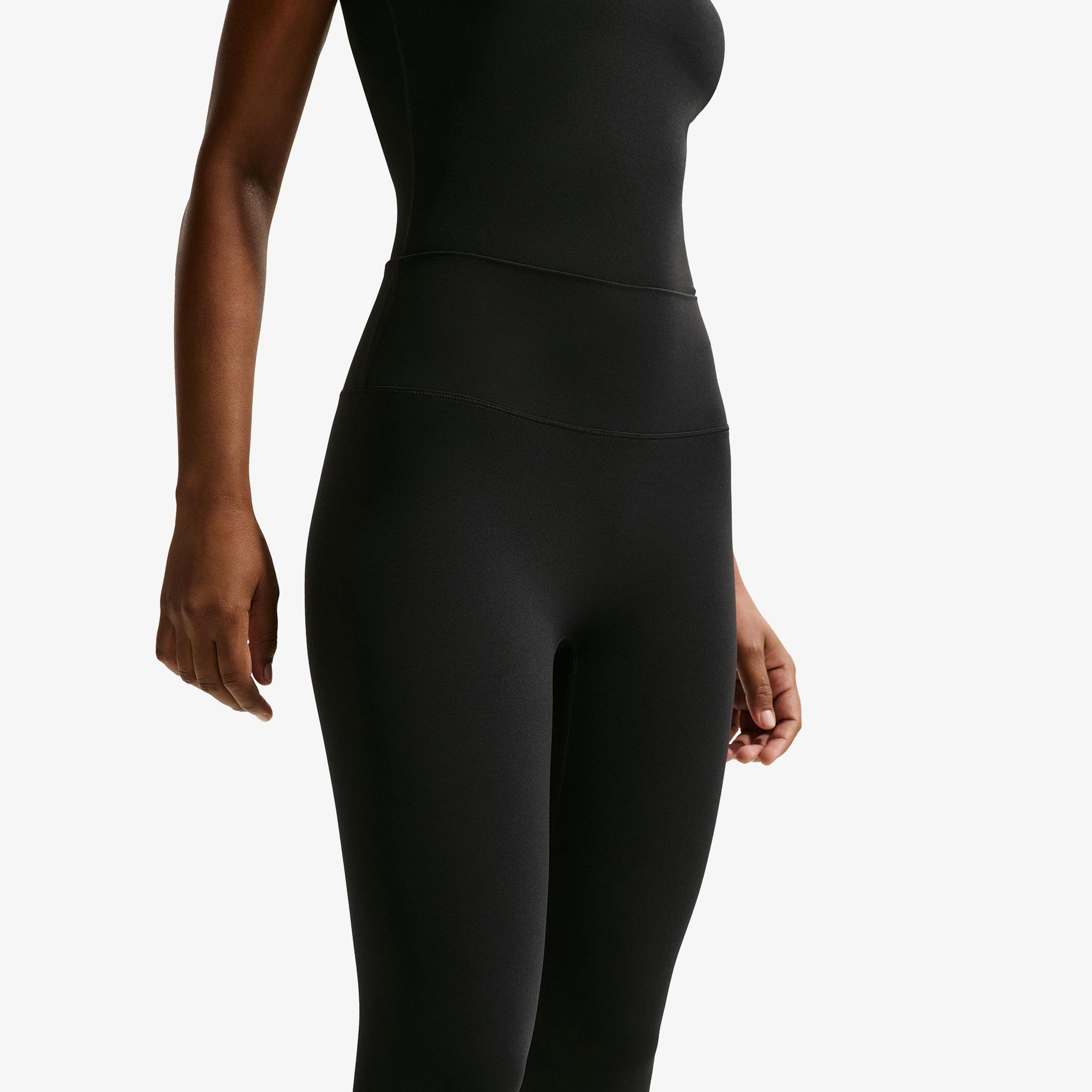 Nike Dri-Fit Zenvy Yüksek Belli Kadın Siyah Tayt