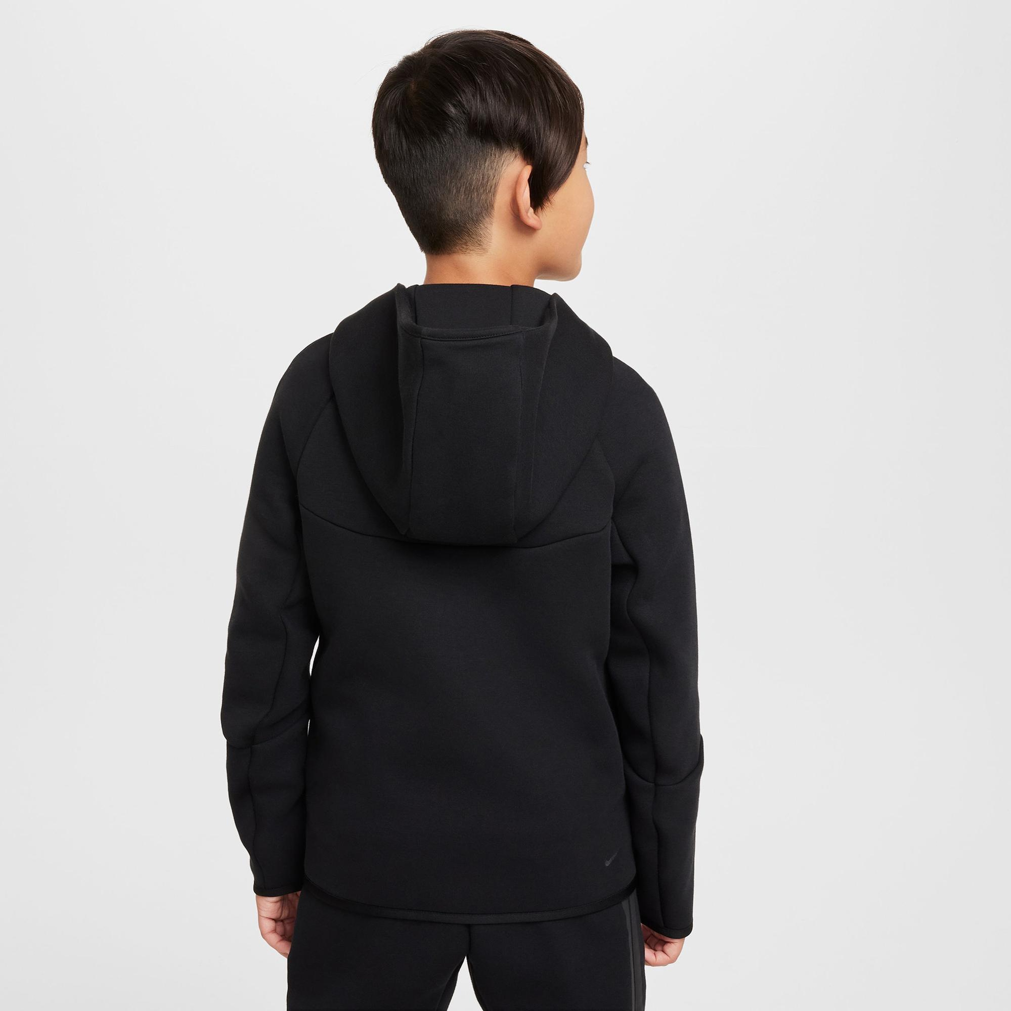 Nike Sportswear Tech Fleece Çocuk Siyah Eşofman Üstü