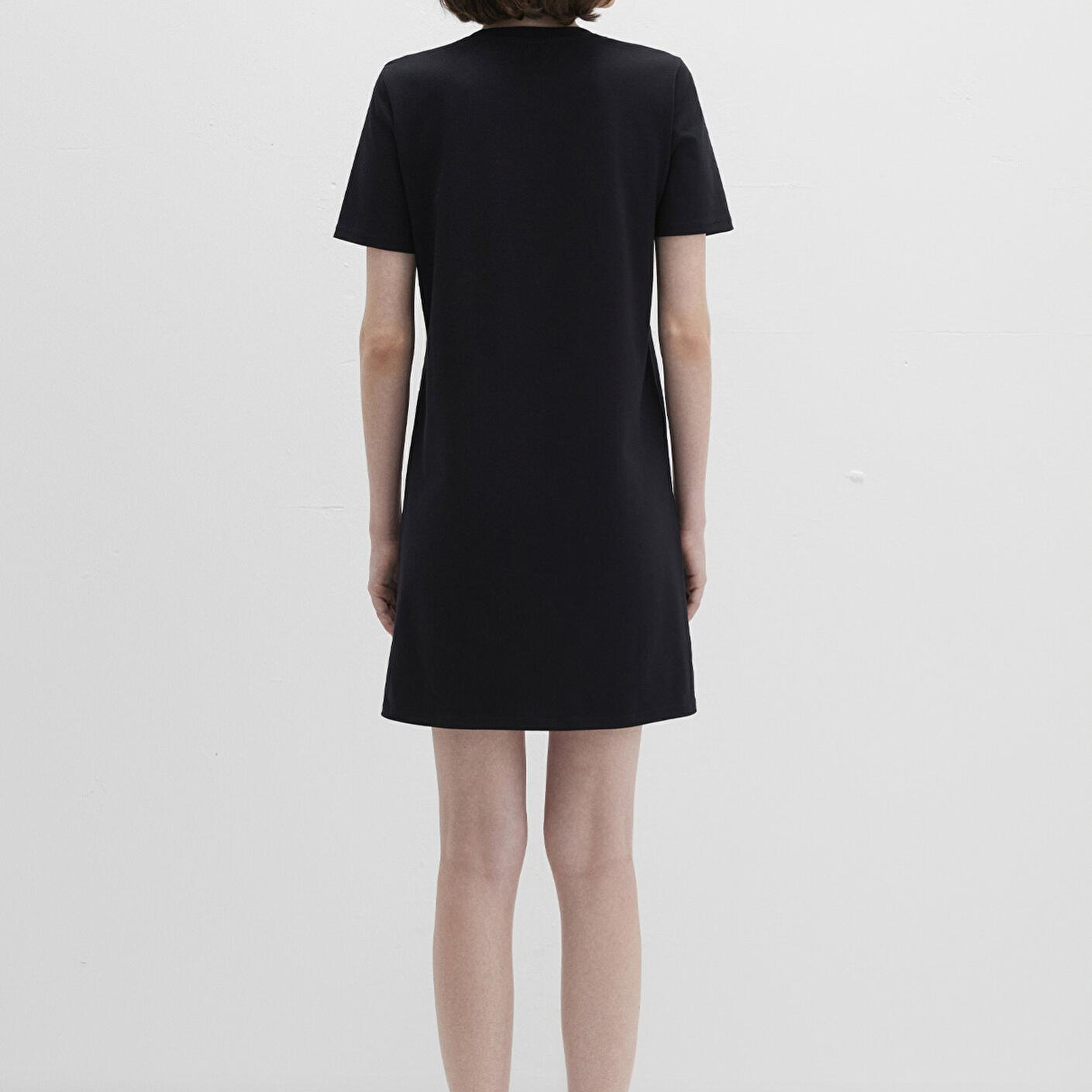 Mavi Siyah Mini Elbise 1310773-900