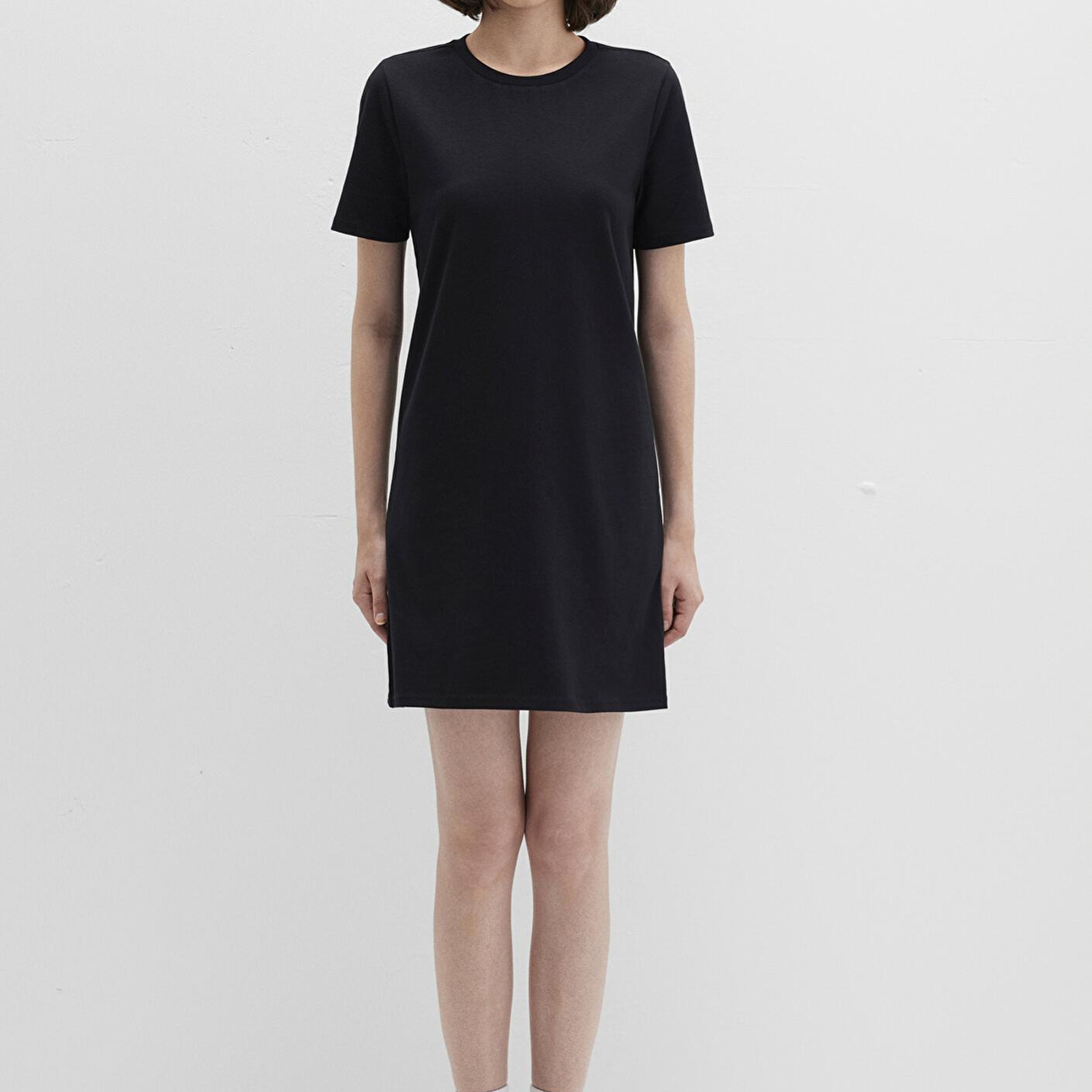 Mavi Siyah Mini Elbise 1310773-900