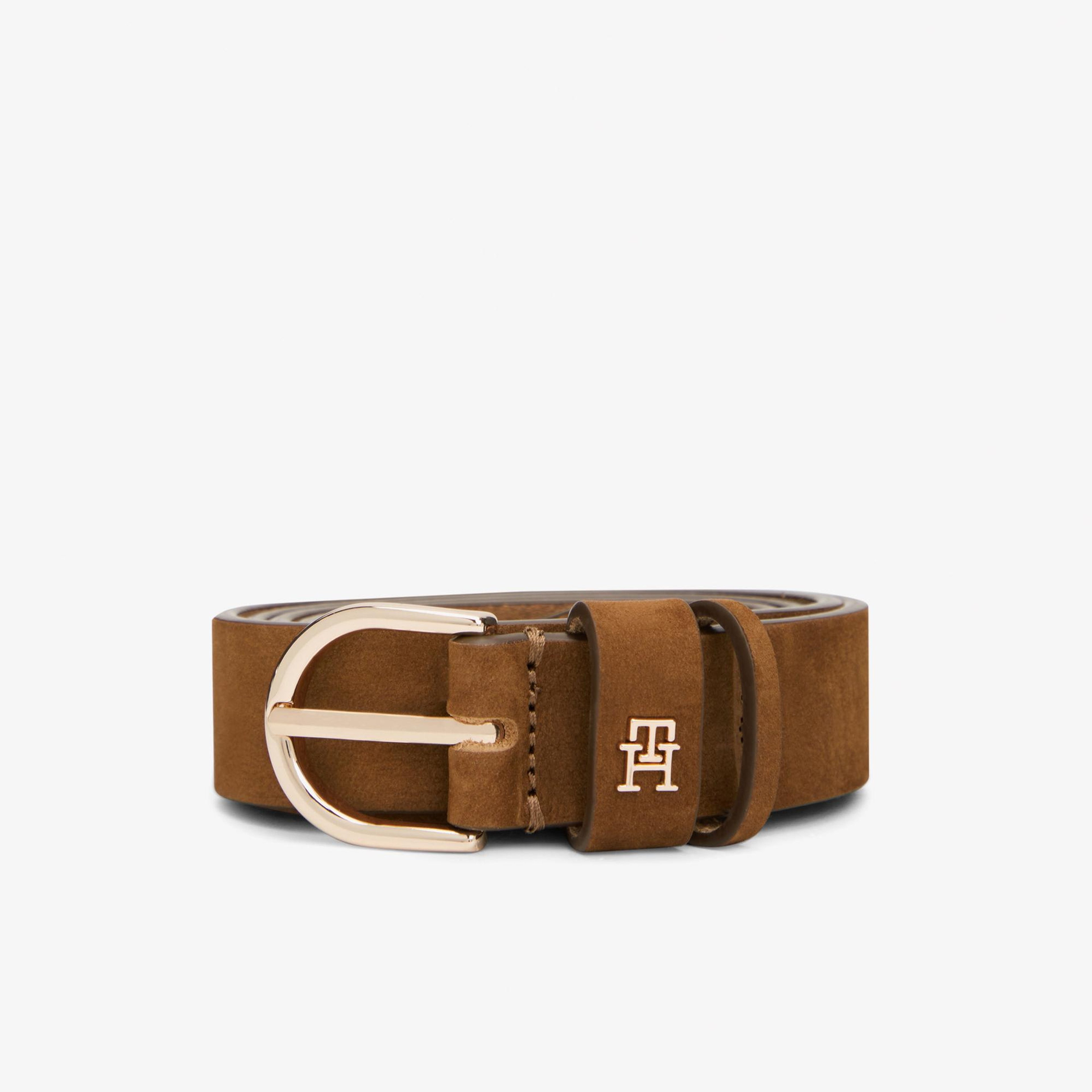 Tommy Hilfiger Essential Effortless Kadın Kahverengi Kemer