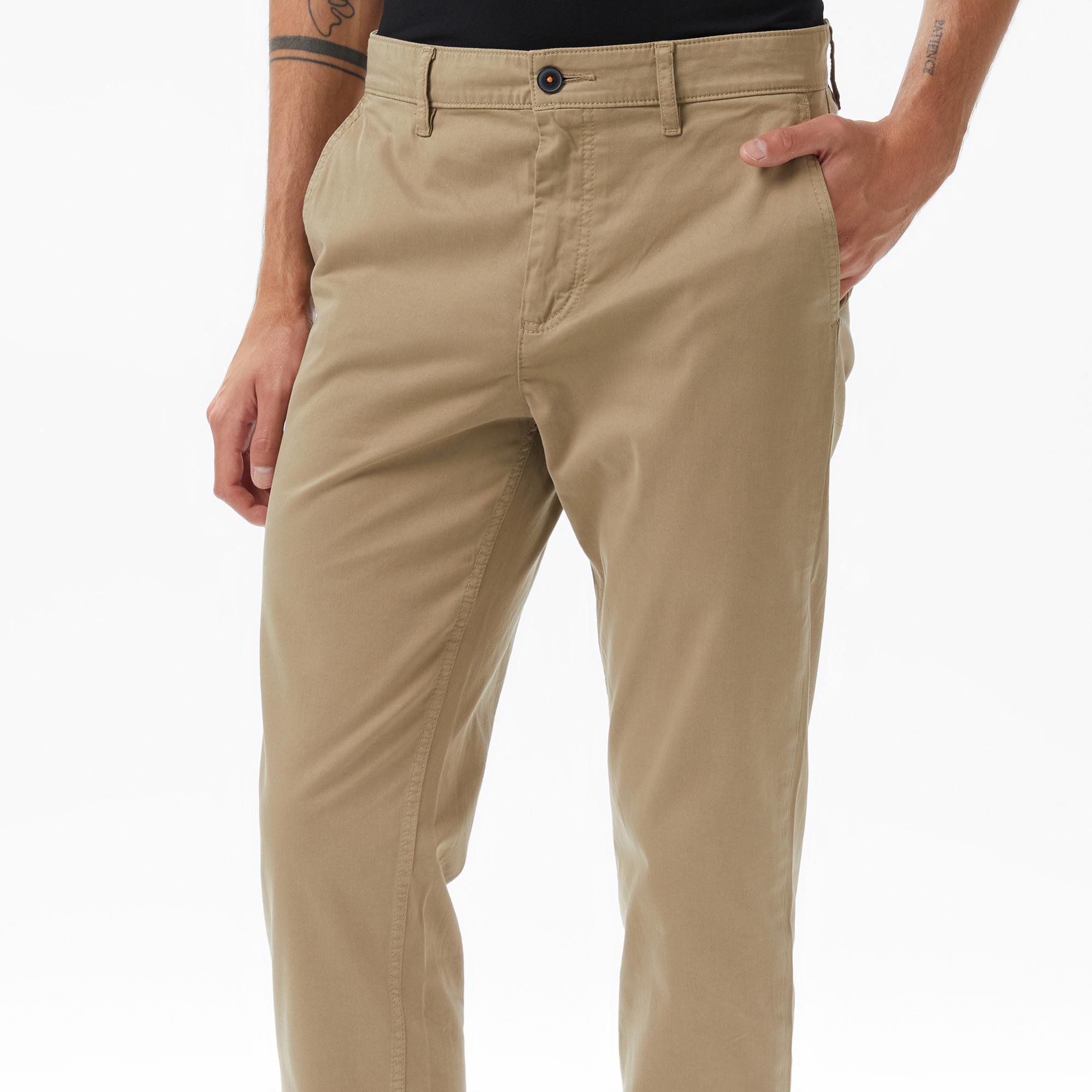 Boss Chino Erkek Kahverengi Pantolon