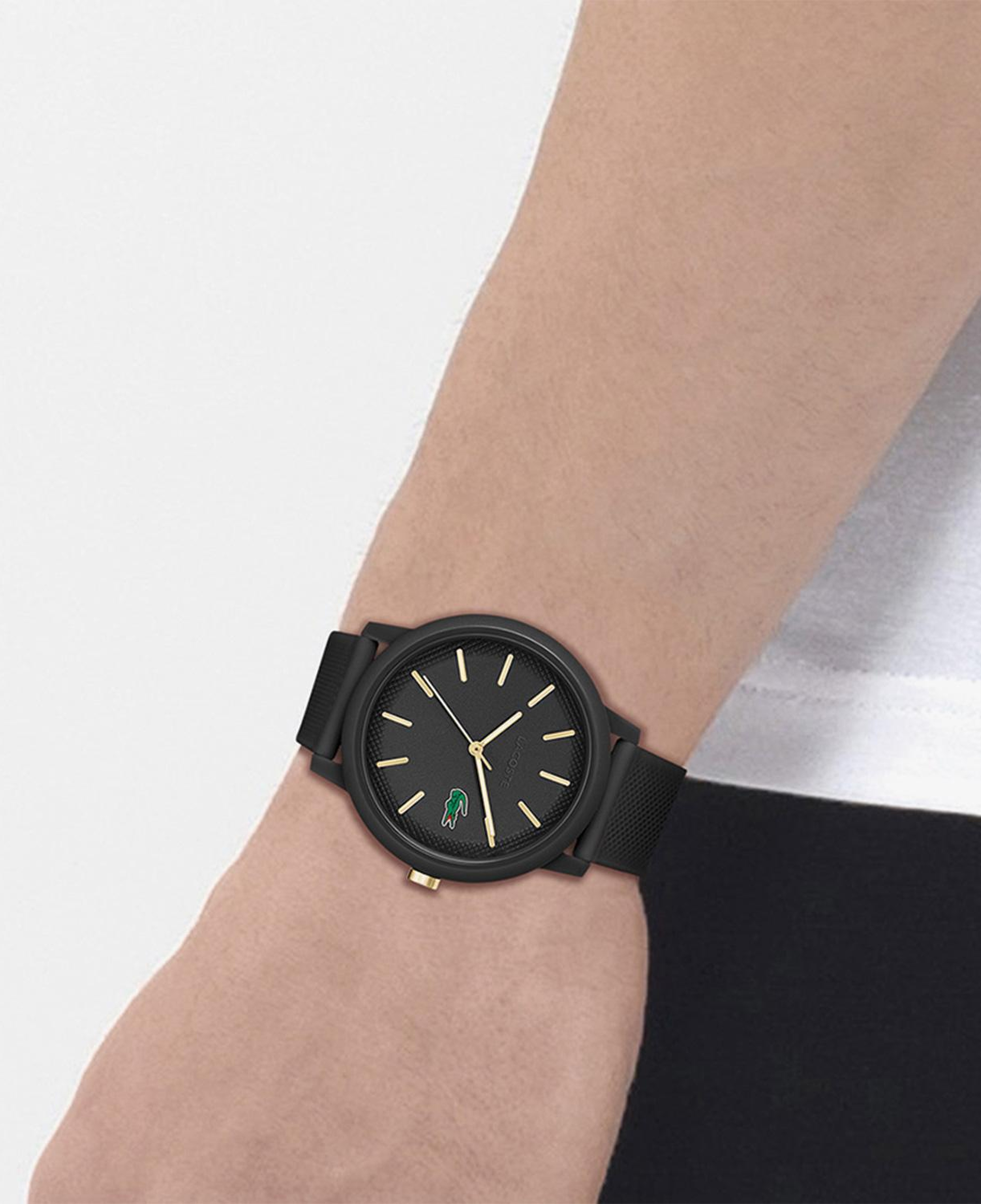 Lacoste L.12.12 Unisex Siyah Saat