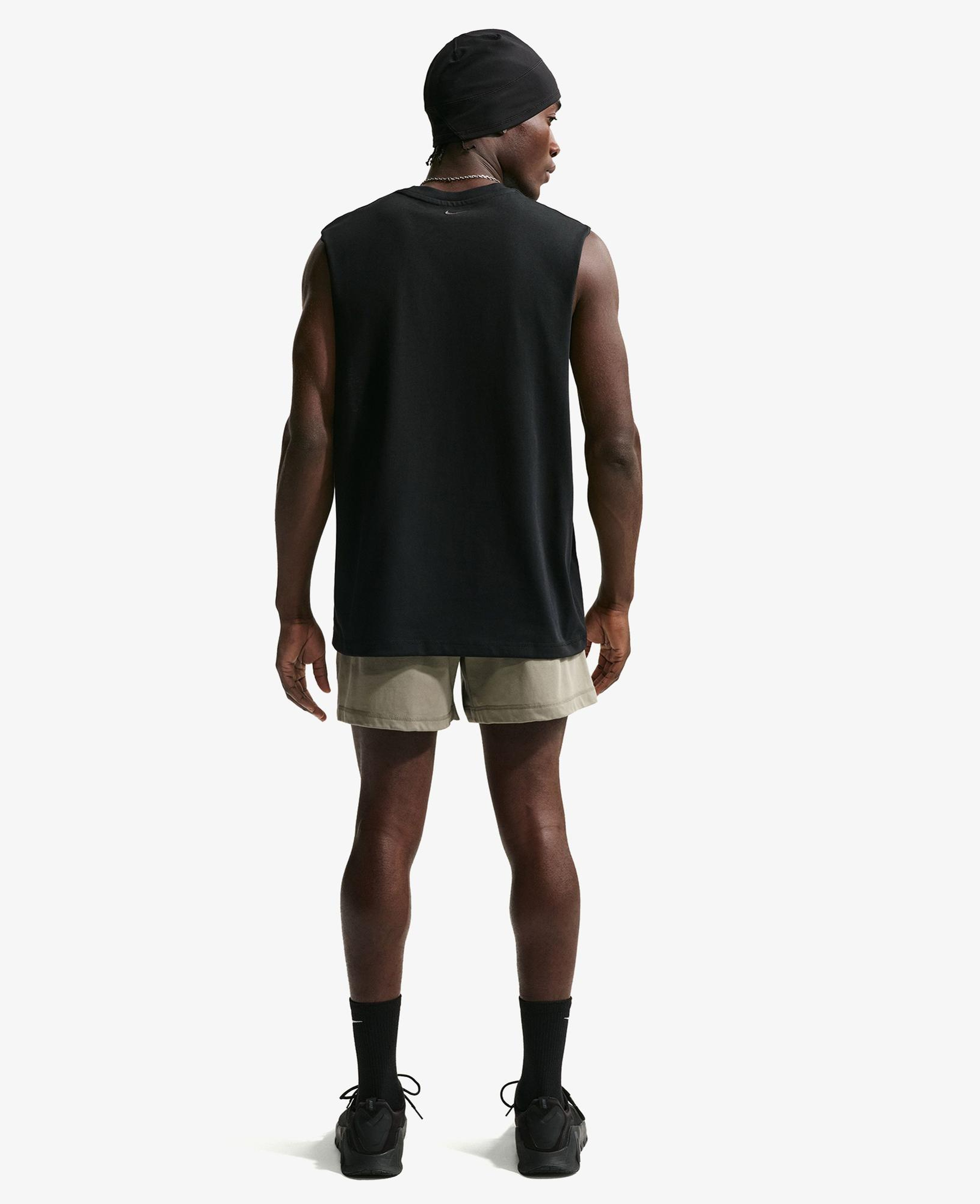 Nike Dri-Fit NAC Erkek Siyah Kolsuz T-Shirt